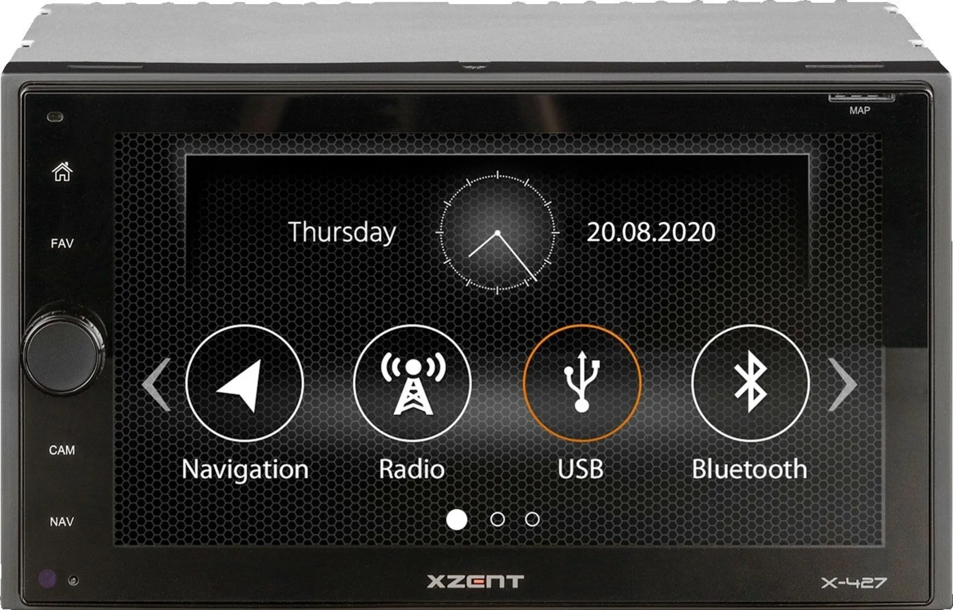 Xzent X-427 2-DIN Naviceiver Infotainmentsystem