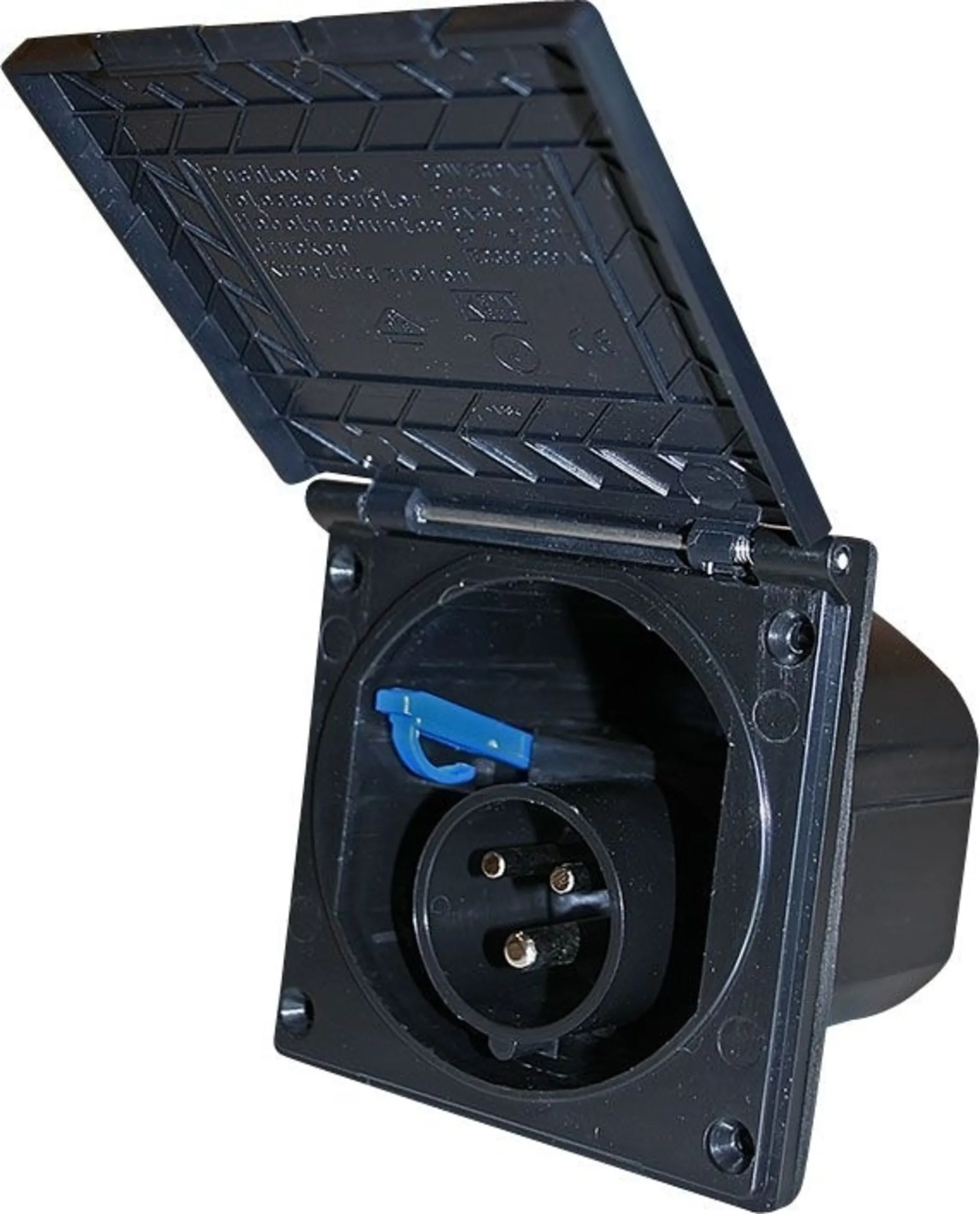 Haba CEE Einspeisungsstecker schwarz