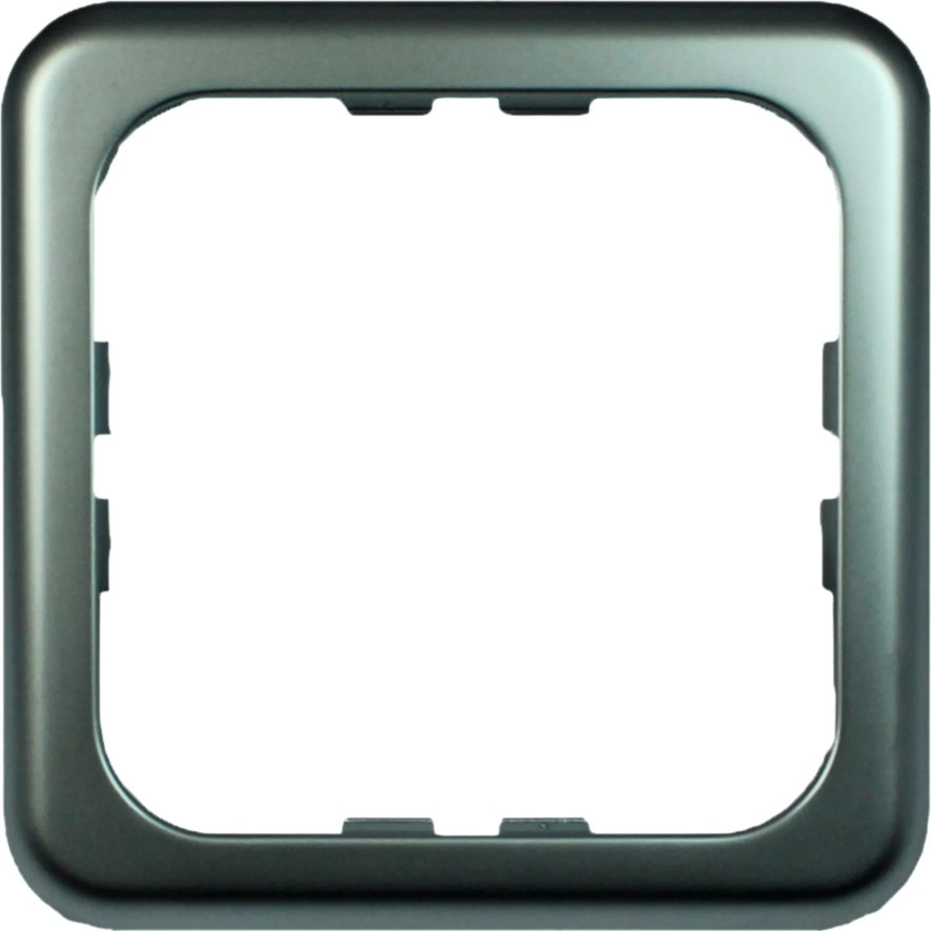 Inprojal System 10.000 Einfachrahmen STANDARD mattglänzend glatt altsilber