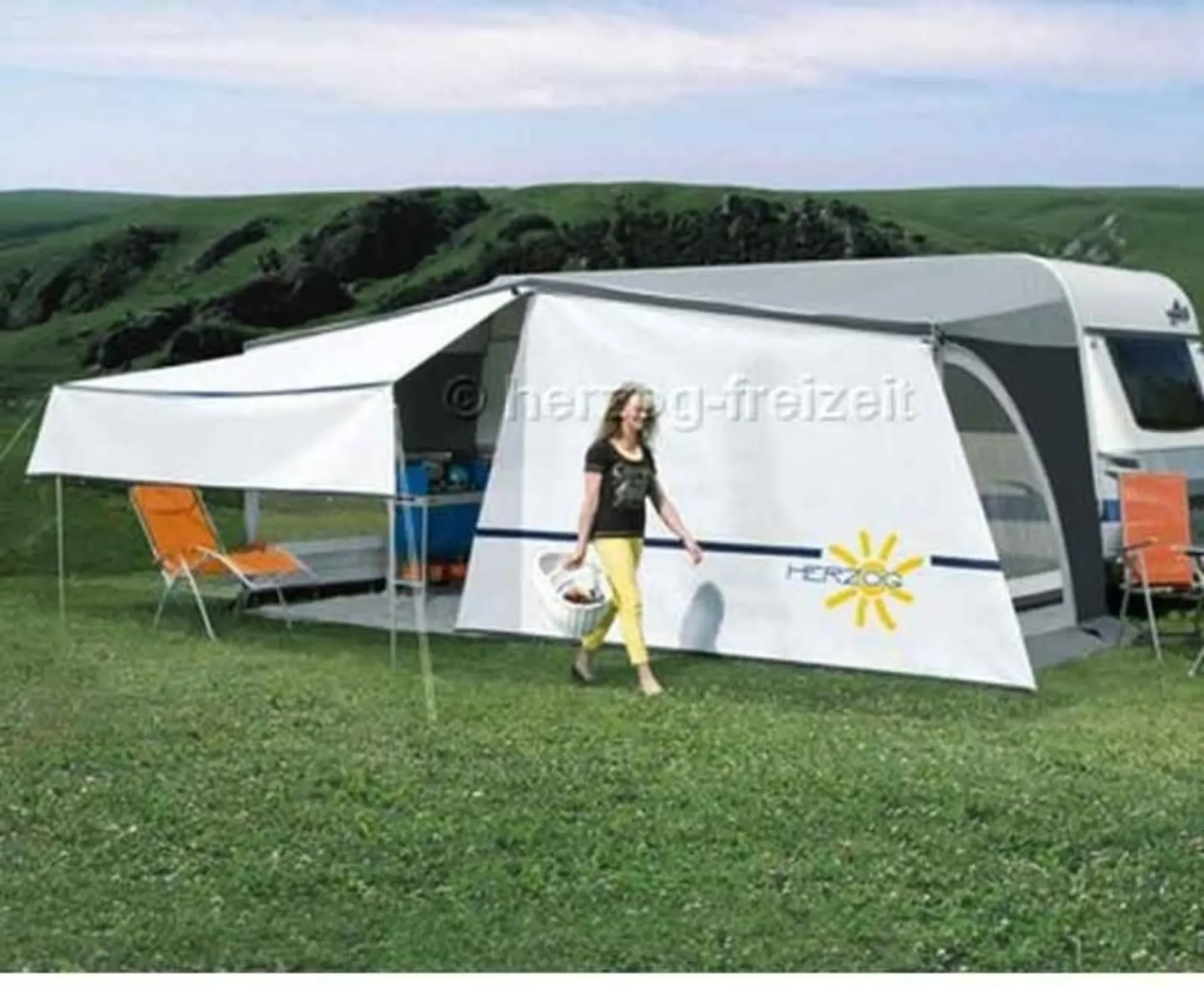 Herzog Sun-Tarp Bermuda - Schutz vor blendenden Sonnenstrahlen