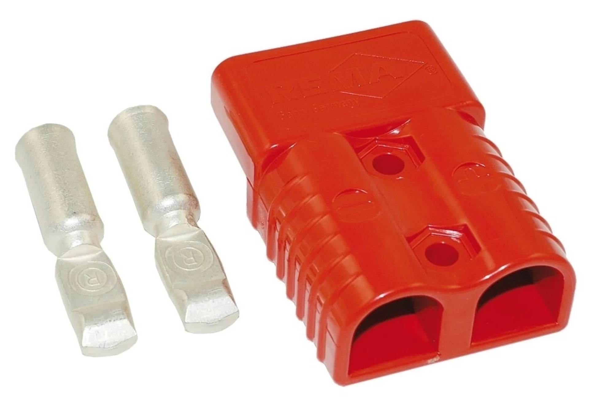 1 pc connecteur REMA 2 pôles 35 - 50 mm2 rouge 1 pc connecteur REMA 2 pôles 35 - 50 mm2 rouge