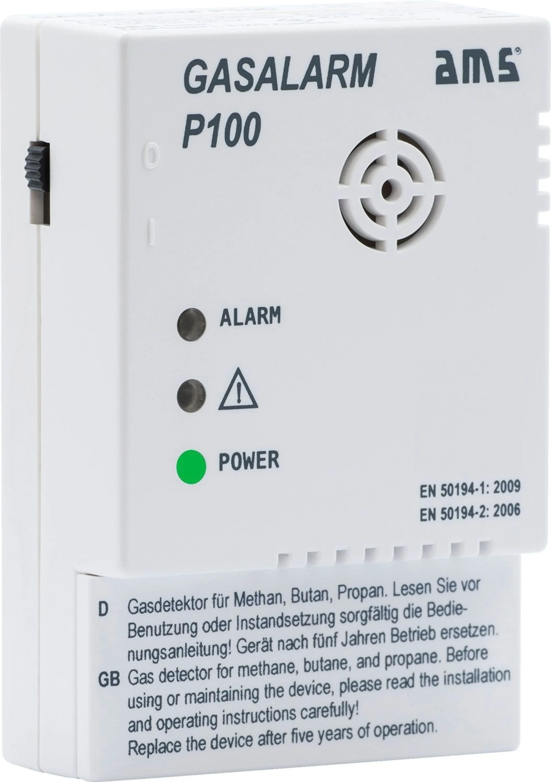 AMS alarme de gaz P100