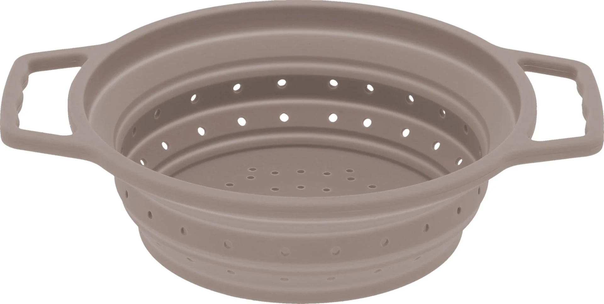 Berger Küchensieb faltbar Größe S (⌀ 18 cm) grau