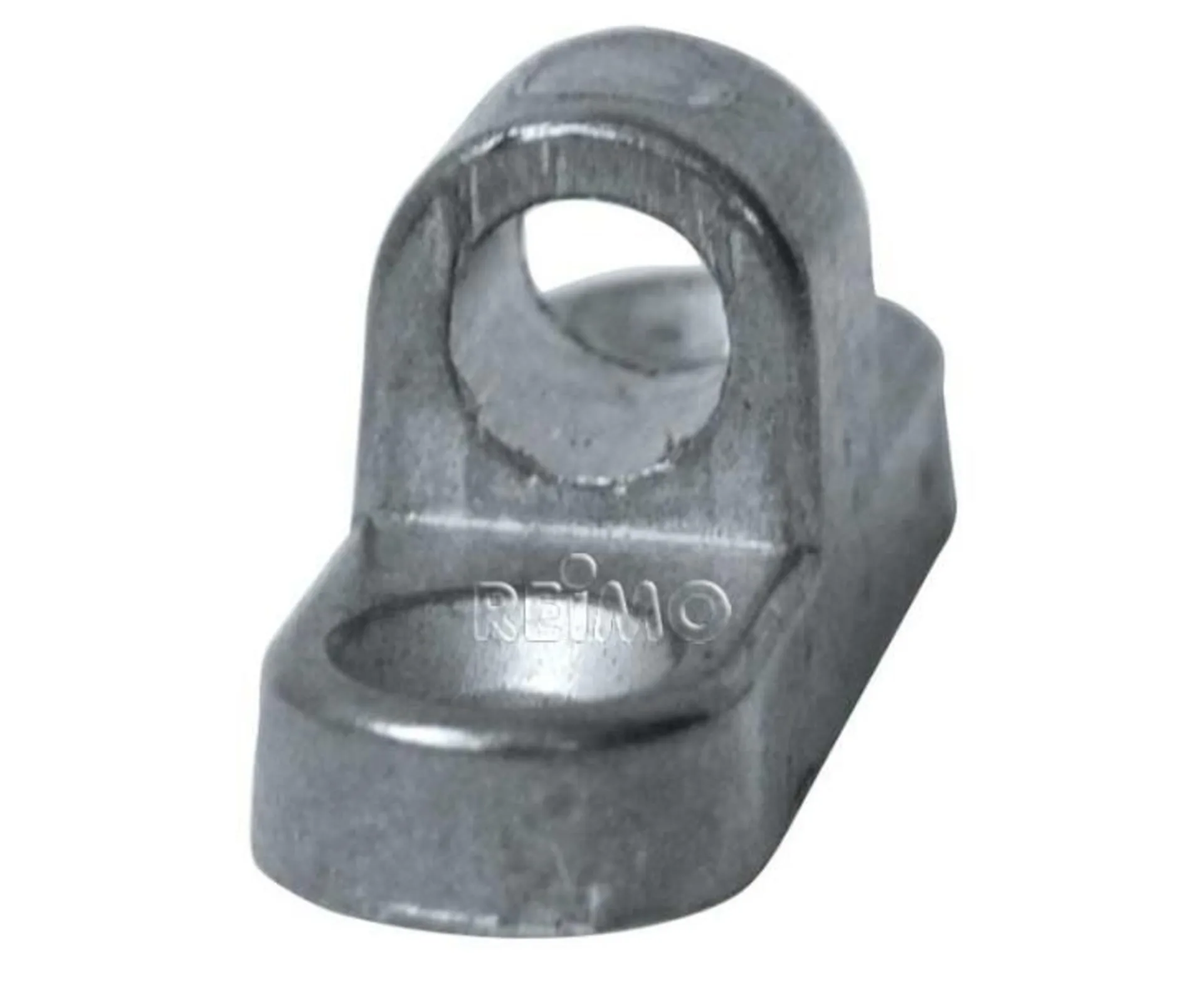 Oeillets muraux en aluminium pour fixation verticale, 5 pièces