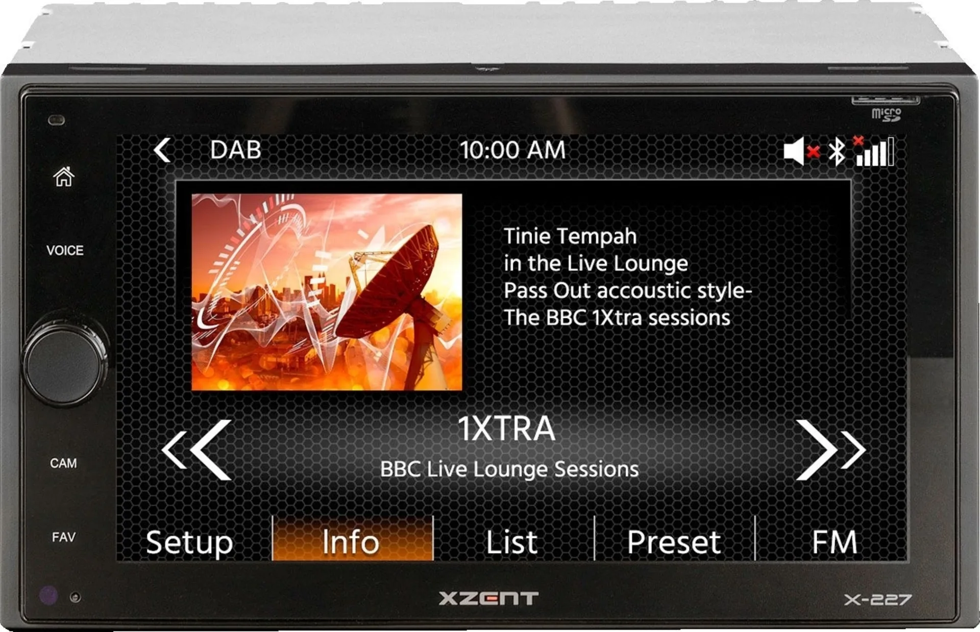 Xzent X-227 DAB+ Infotainmentsystem inkl. Apple CarPlay