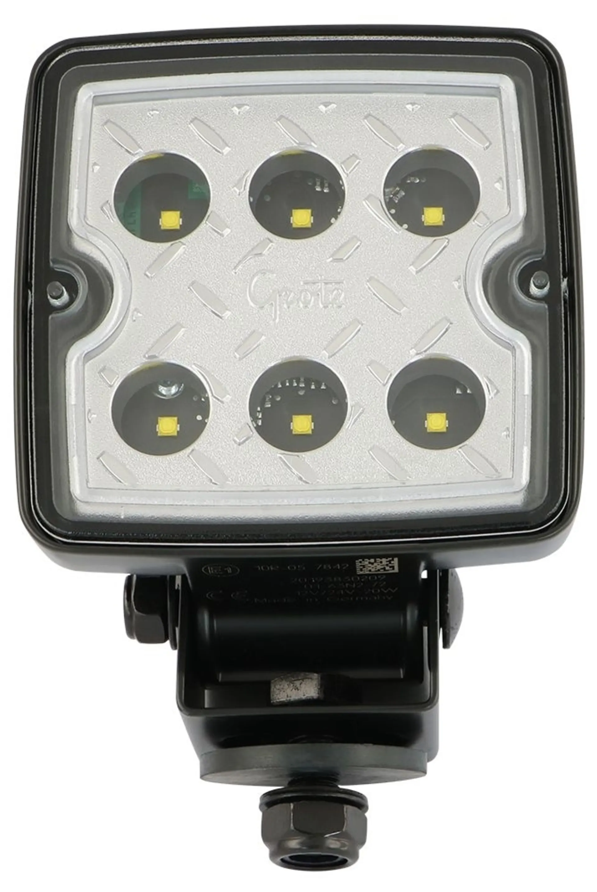 Grote LED-Arbeitsscheinwerfer 12/24V AMP Fastin