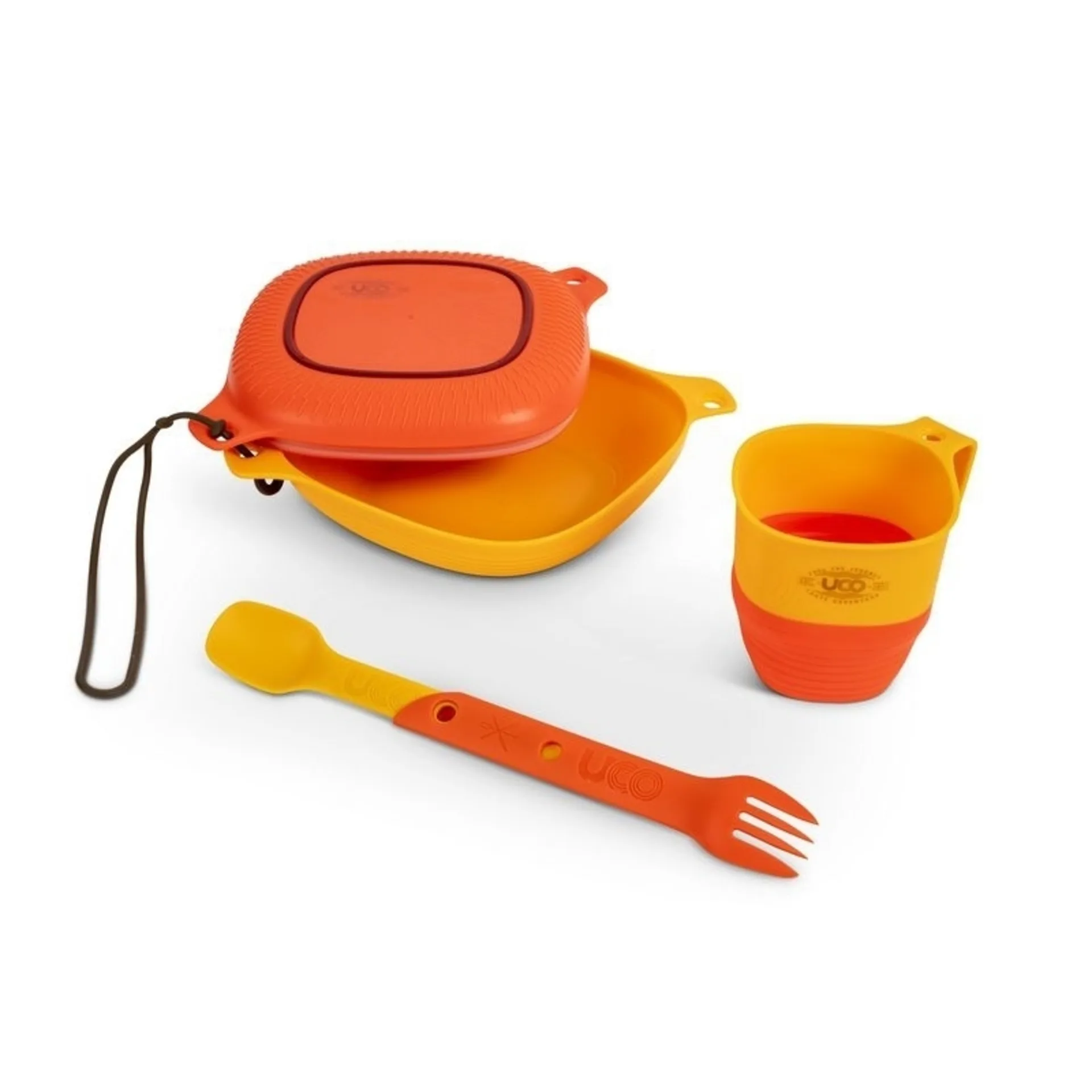 6 pc Mess Kit, Retro Sunrise UCO Ware