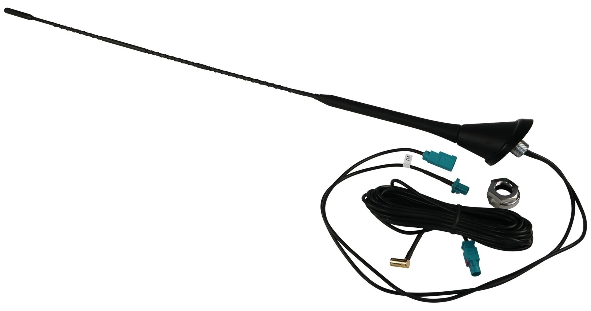 Aktive 16 V-Antenne für DAB+ und AM/FM