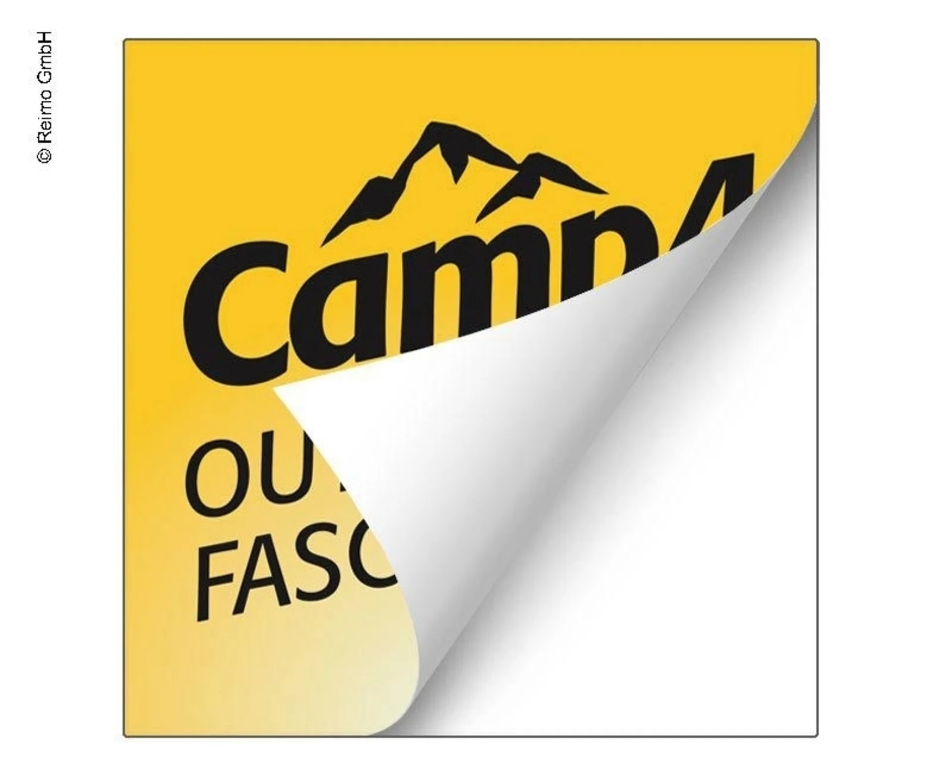 Auto-Aufkleber mit dem Motiv Camp4 (70x70mm)