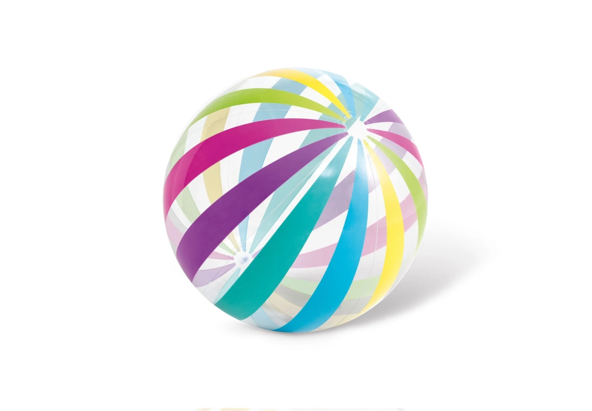 Ballon de plage Intex Jumbo Ø 107 cm à rayures