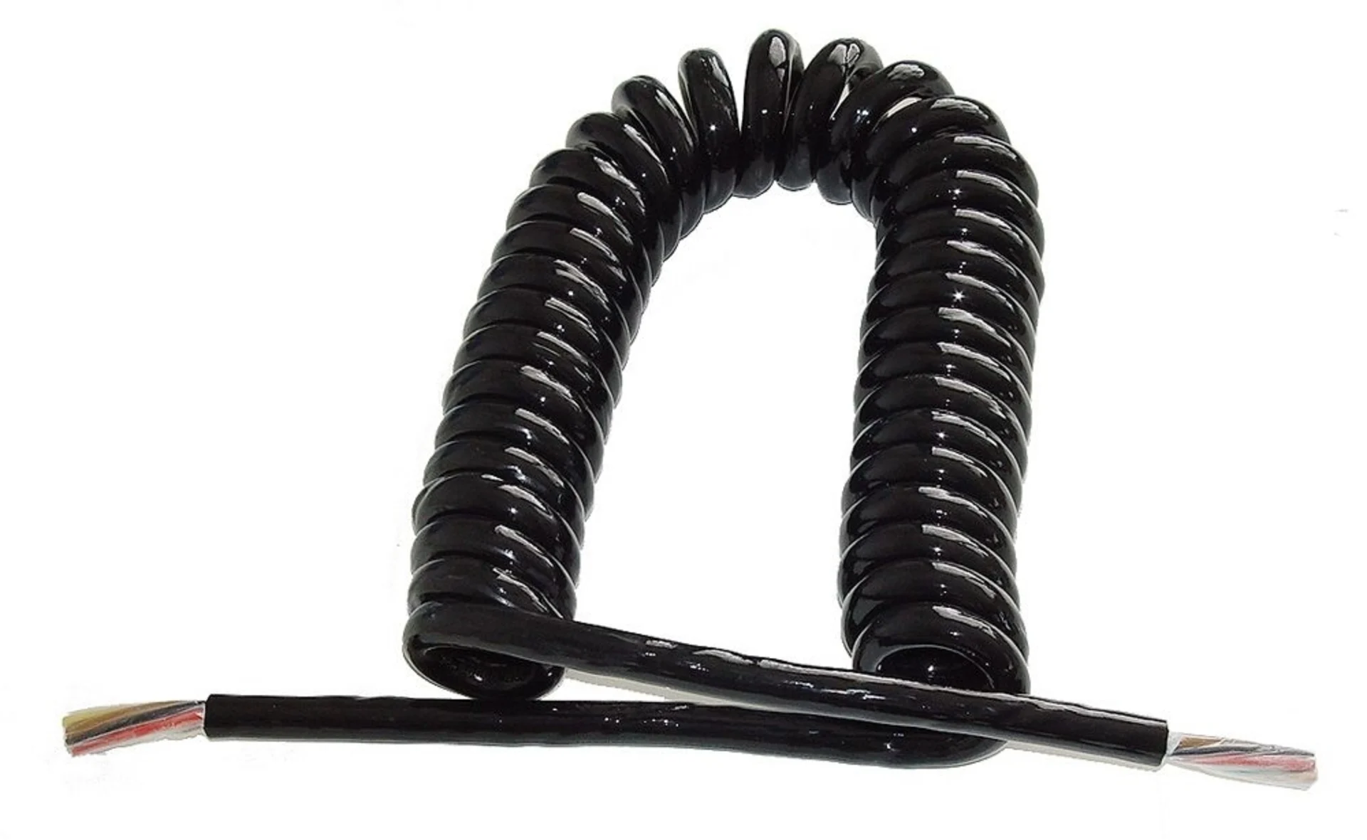 ABS/EBS Spiralkabel 7-pol. 4.0m ohne Stecker ABS/EBS Spiralkabel 7-pol. 4.0m ohne Stecker