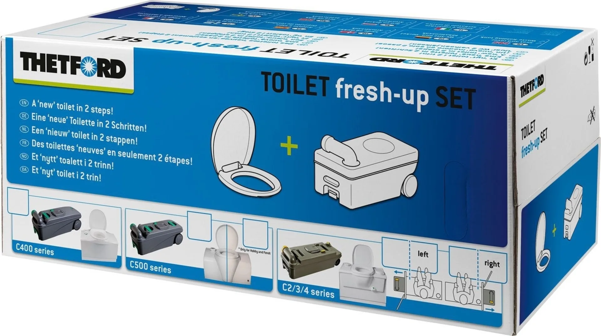 Thetford Fresh-Up Set C400 Serie Toiletten-Aufbereitungsset