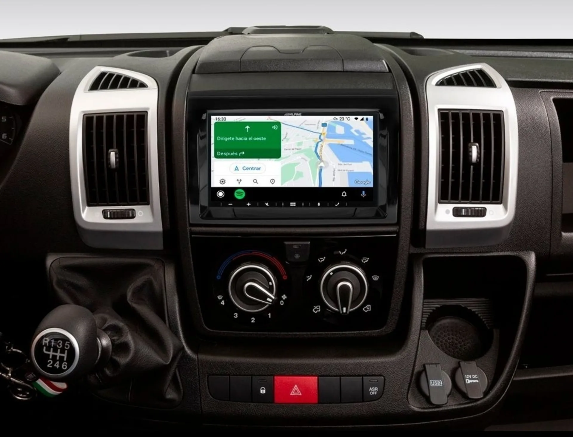Alpine iLX-W690D écran Digital Media Station paquet Ducato 7