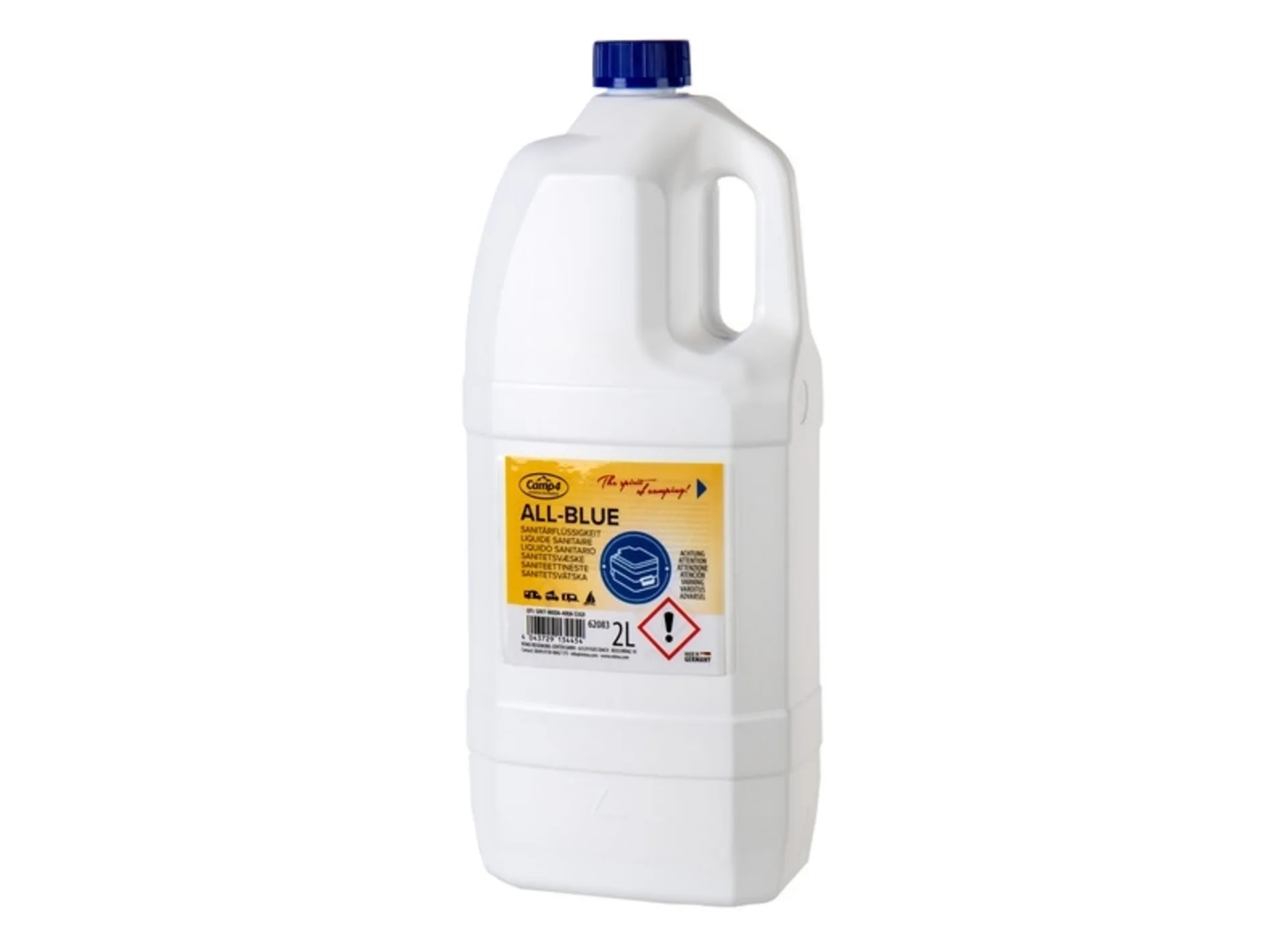 All-Blue Sanitärzusatz für Campingtoilette - 2 l