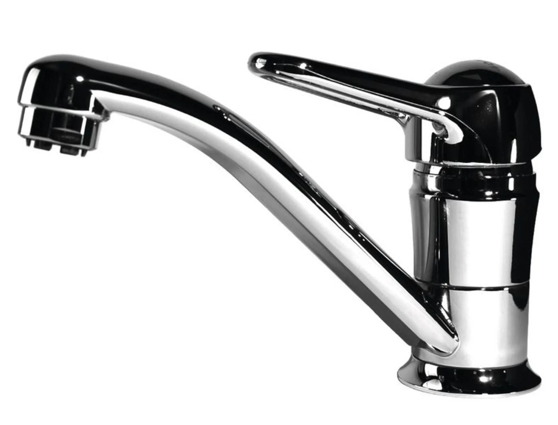 Messing Wasserhahn Mixer mit Einhebelmischarmatur, 14cm