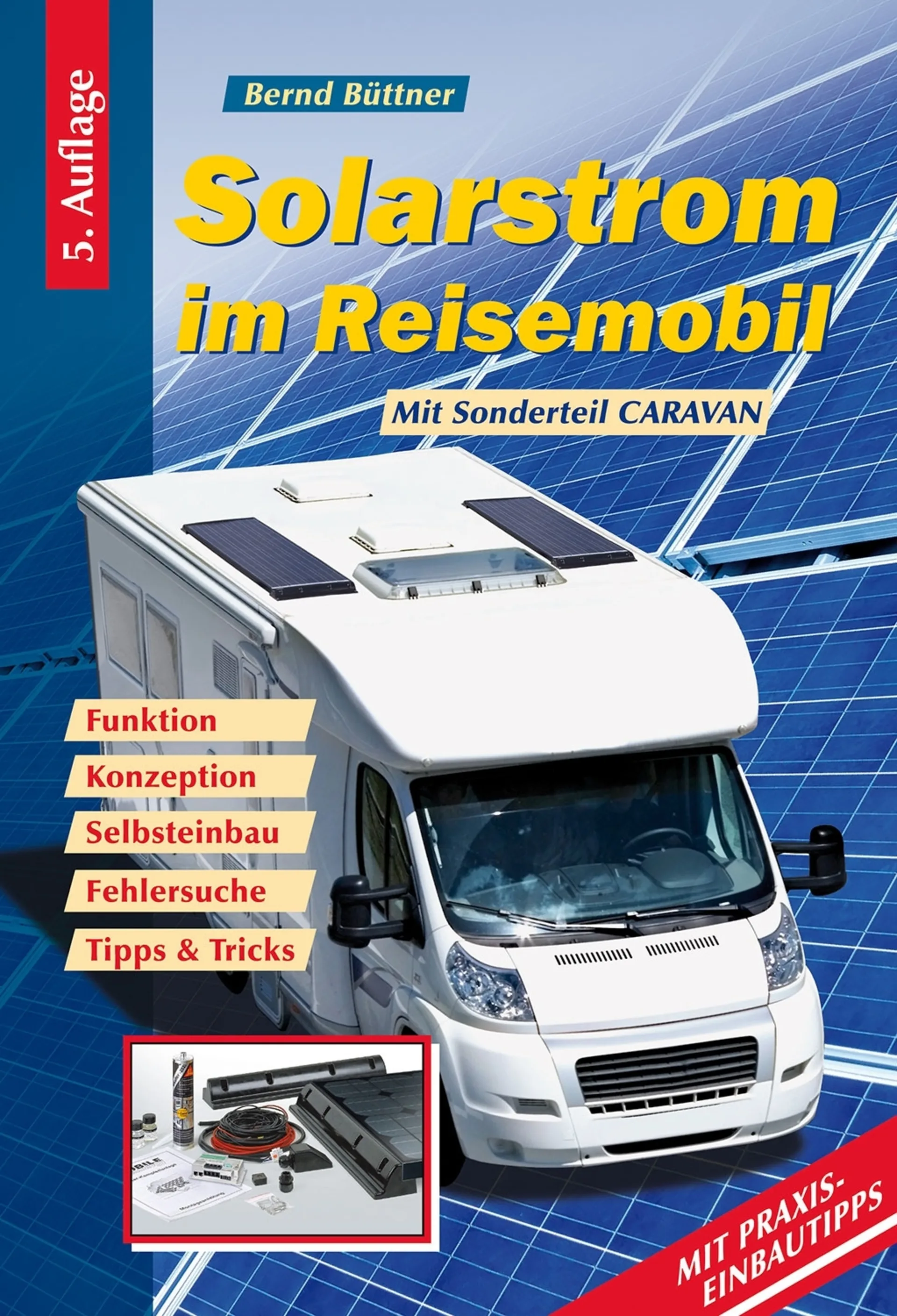 Büttner Praxisbuch Ratgeber Solarstrom im Reisemobil