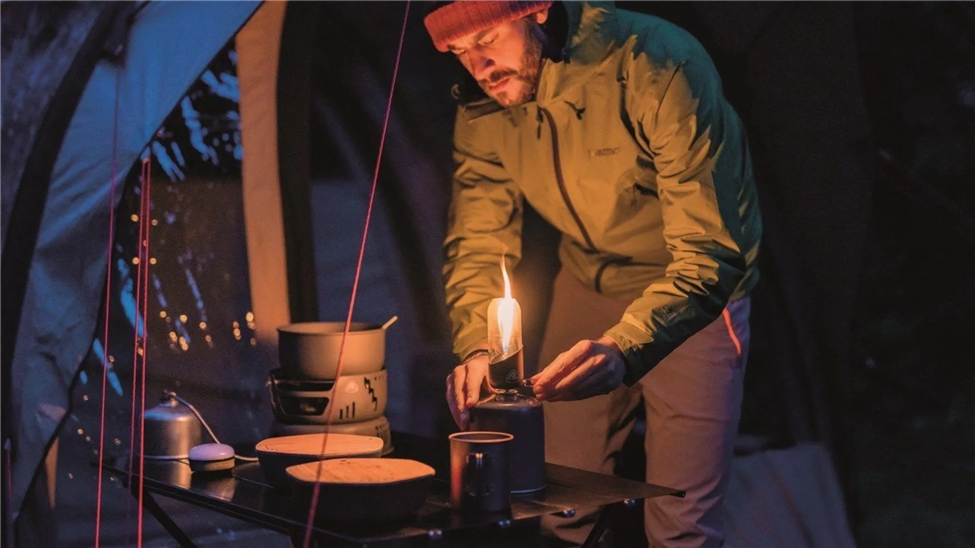 Robens Snowdon Gaslaterne EN417 Gaskartusche schwarz