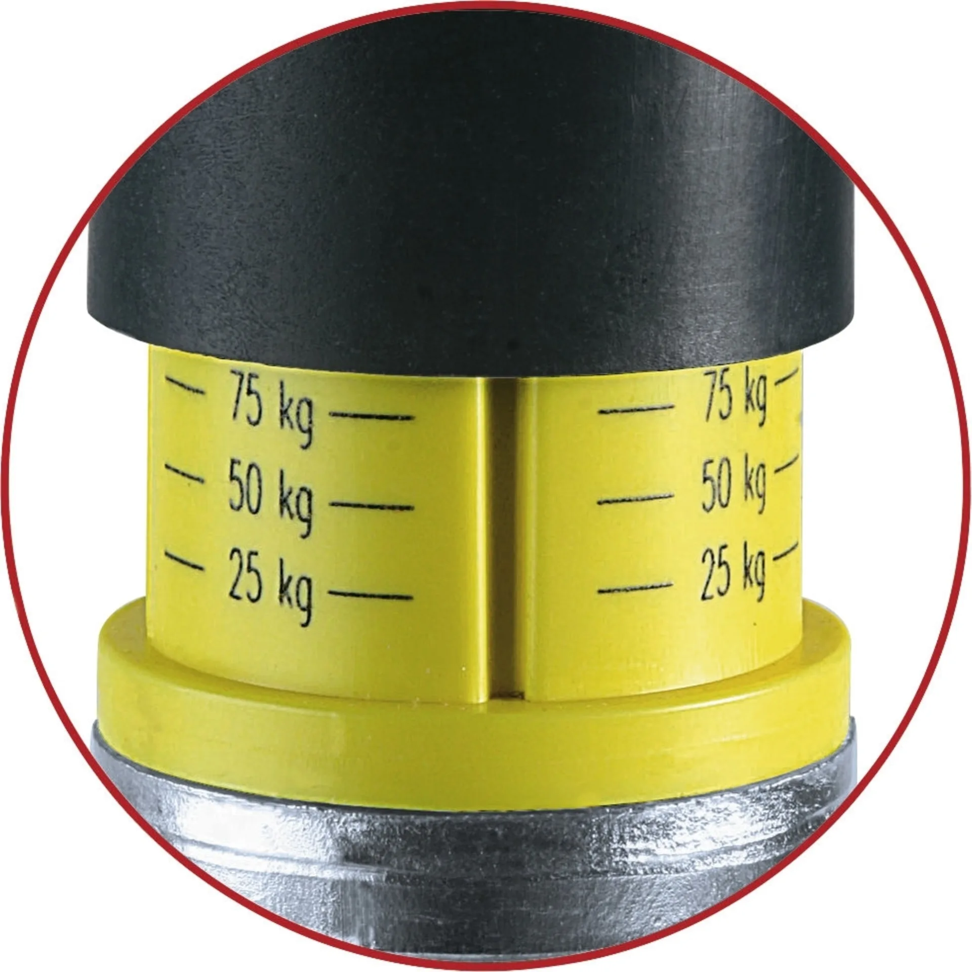 Winterhoff Deichsel-Stützrad mit integrierter Stützlastanzeige ST 48-CW-240 S