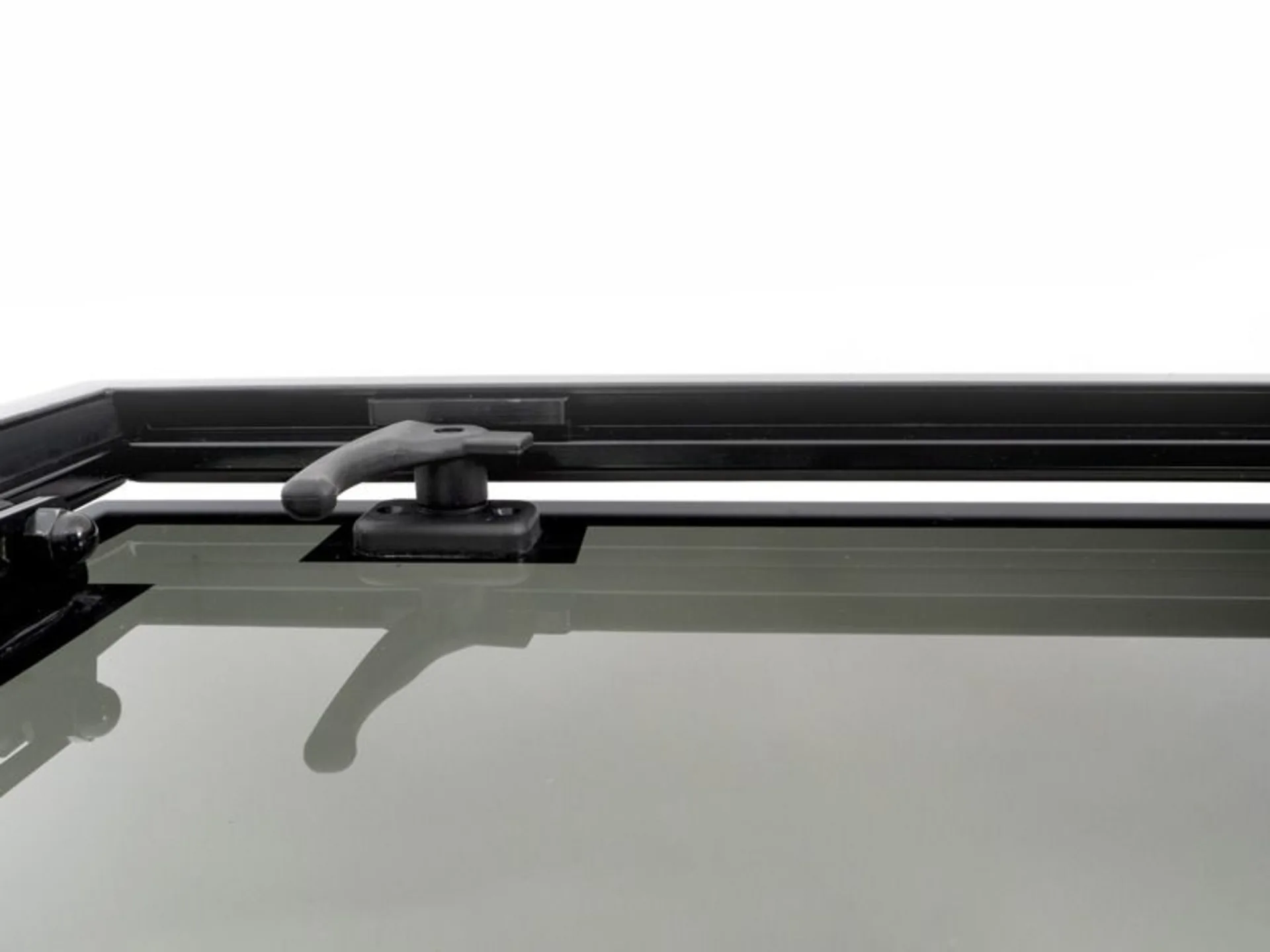 VW T6.1 / T6 / T5 Fenêtre en verre véritable avec vitre à projection intégrée pour l'avant gauche