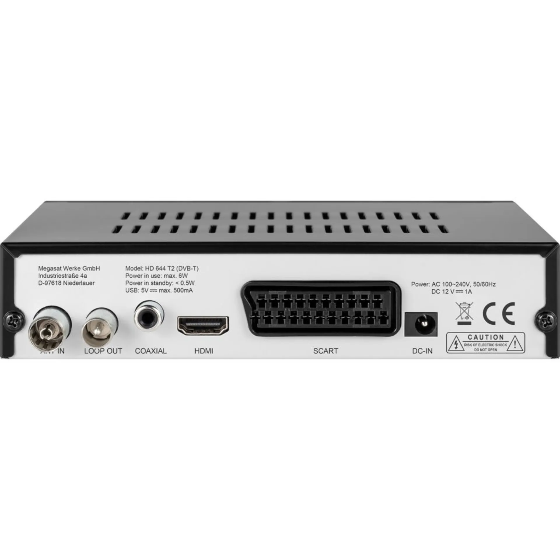 Megasat HD 644 T2 Full-HD Receiver