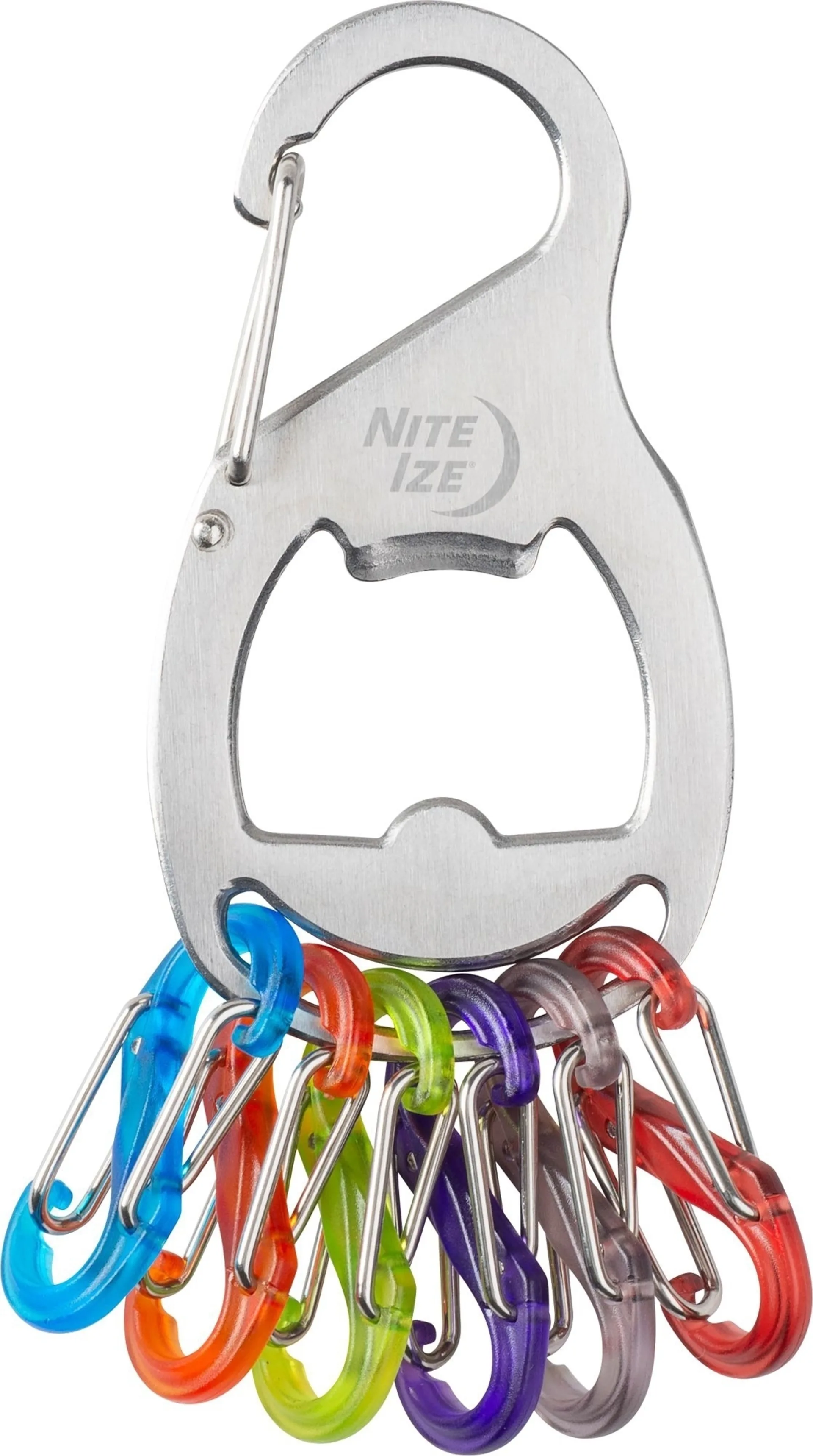Nite Ize KeyRack + S-Biner en acier inoxydable