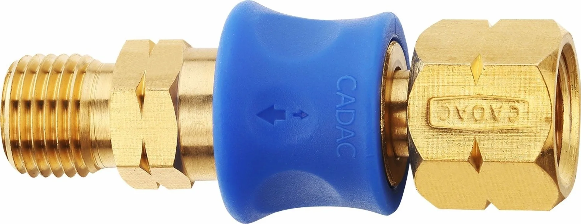 Cadac Quick Release Schnellkupplung für Gasgrill Schlauch gerade