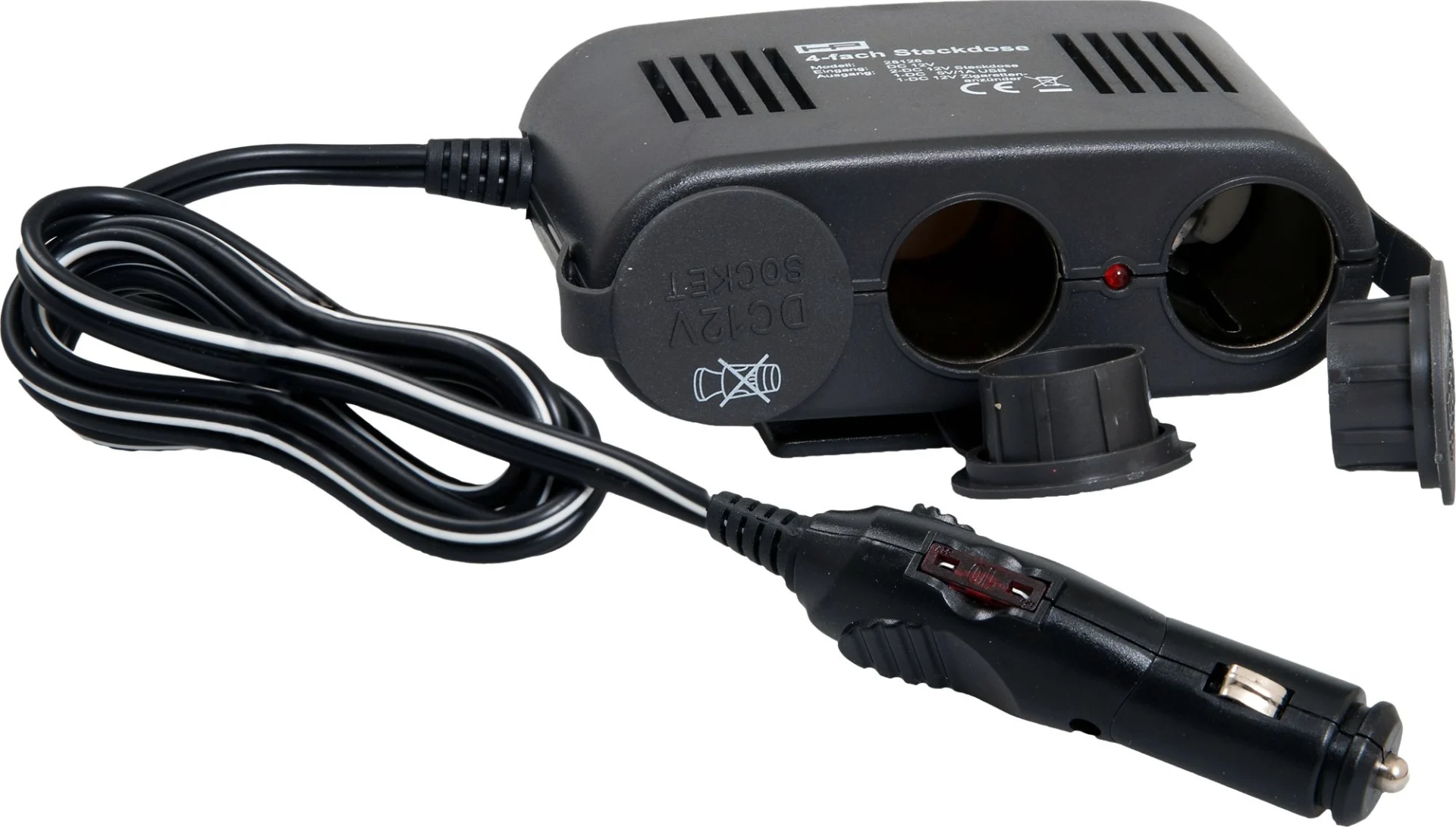 HP 4-fach Steckdose mit USB