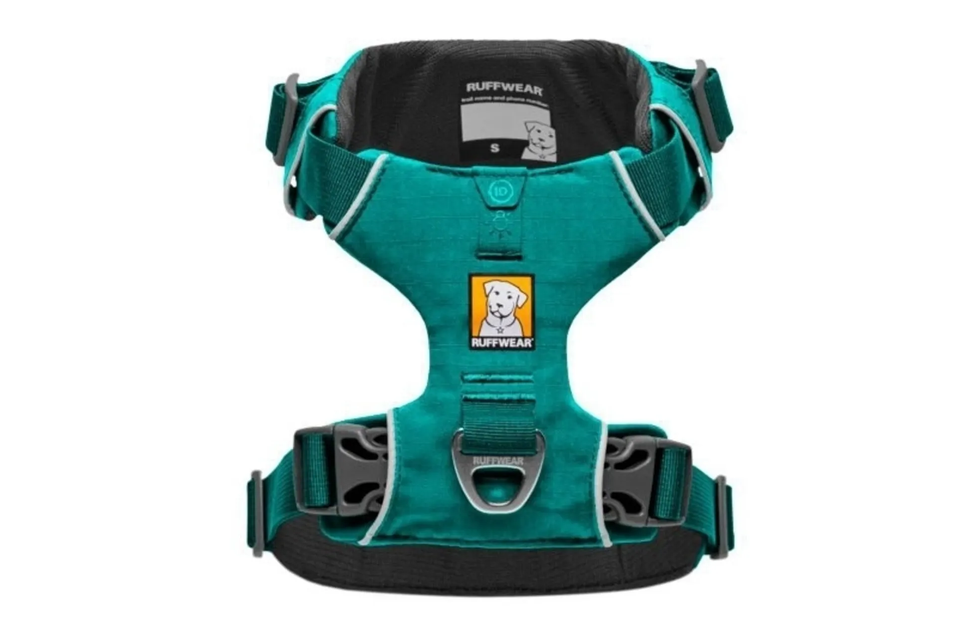 Ruffwear Front Range harnais rembourré pour chien Aurora Teal M