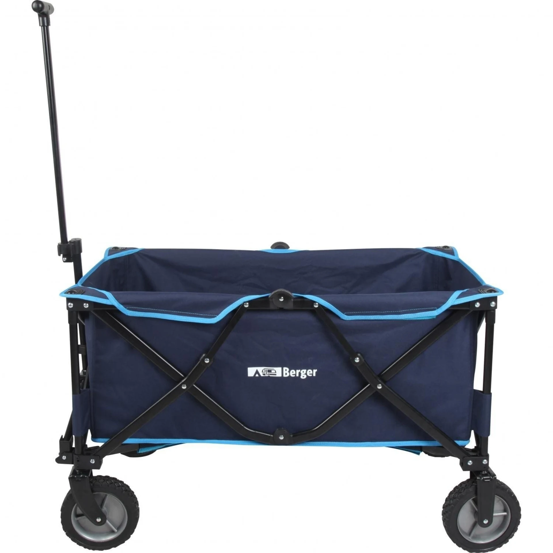Berger Bollerwagen 129 Liter blau