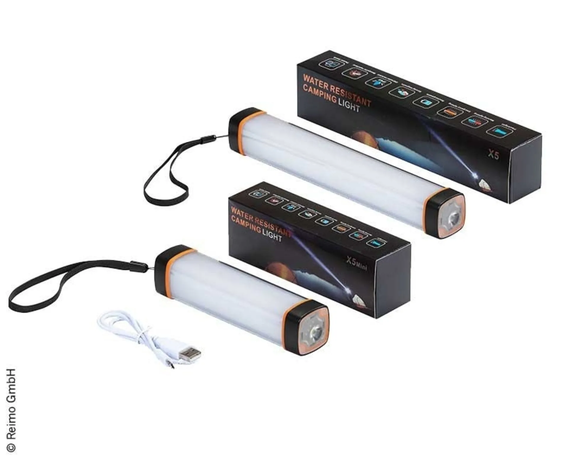 Thekendisplay mit 24 X5 und 24 X5-Mini Lights