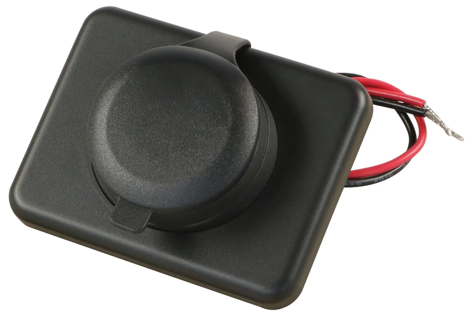 Einbausteckdose mit flacher Montageplatte - 1 x USB-A und 1 x USB-C