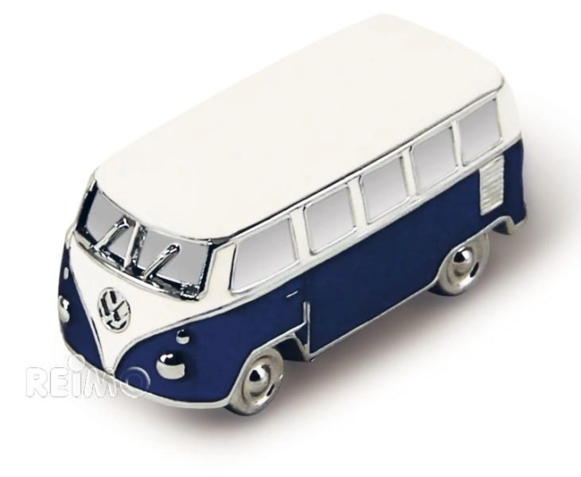 VW Collection Bulli T1 3D Mini Modell blau mit Magnet