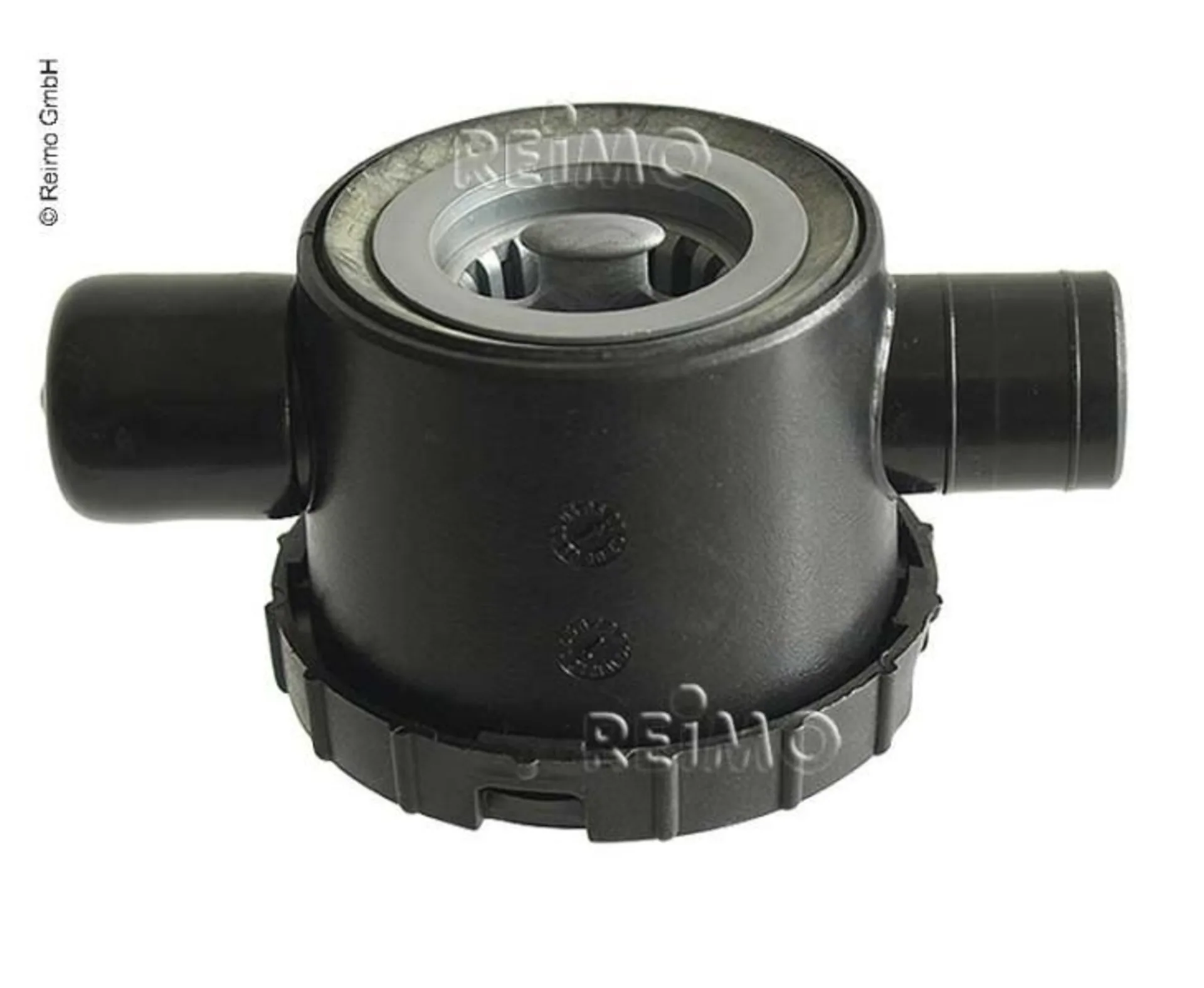 Siphon 39mm mit 2. Anschluss und Restesieb für Abw