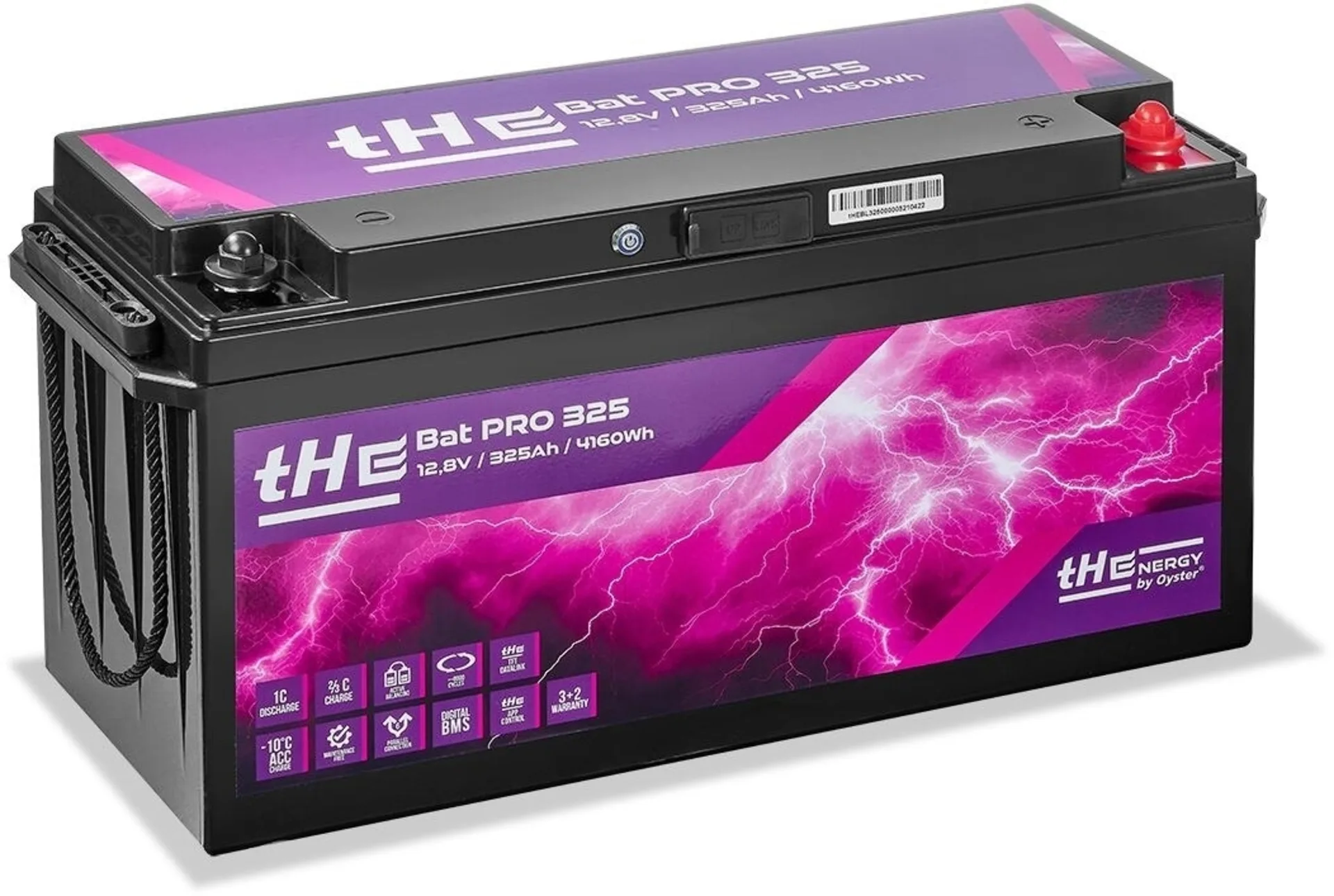 La batterie au lithium LiFePO4 Bat Pro 325