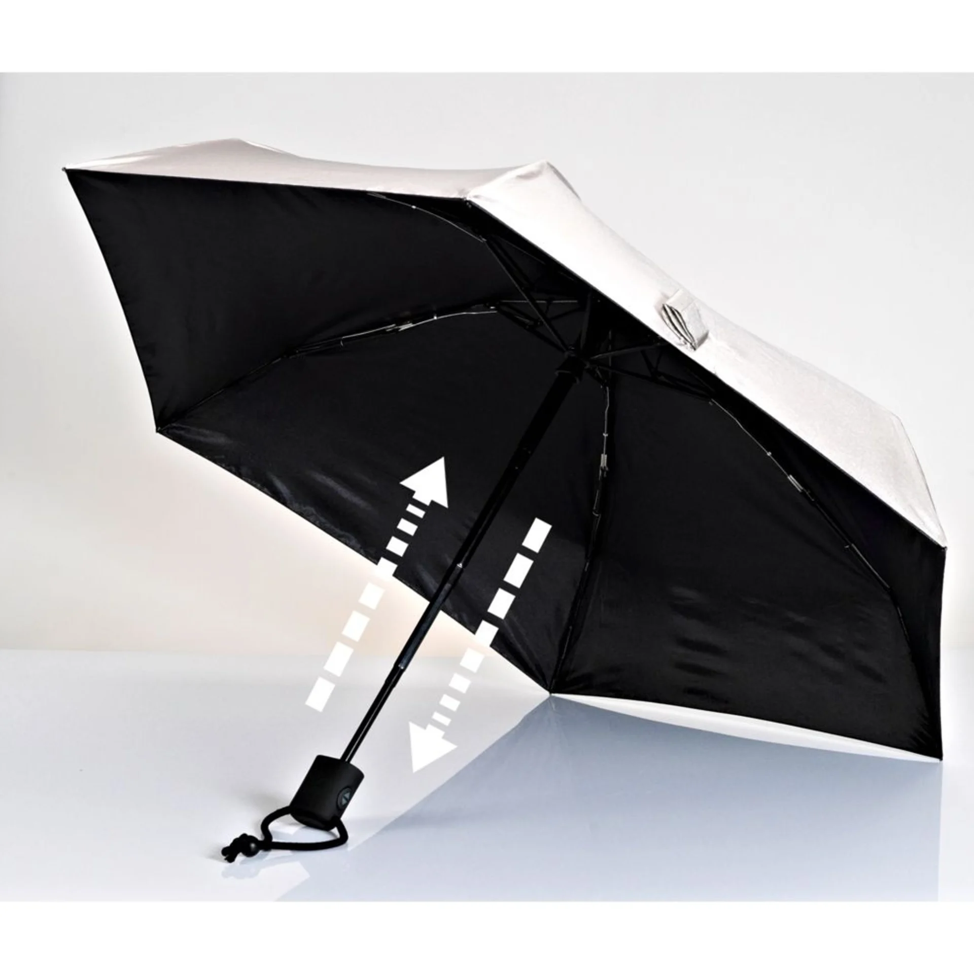 Dainty Pocket Automatic argent Parapluie de trekking Euroschirm Dainty Pocket Automatic argent Parapluie de trekking Euroschirm