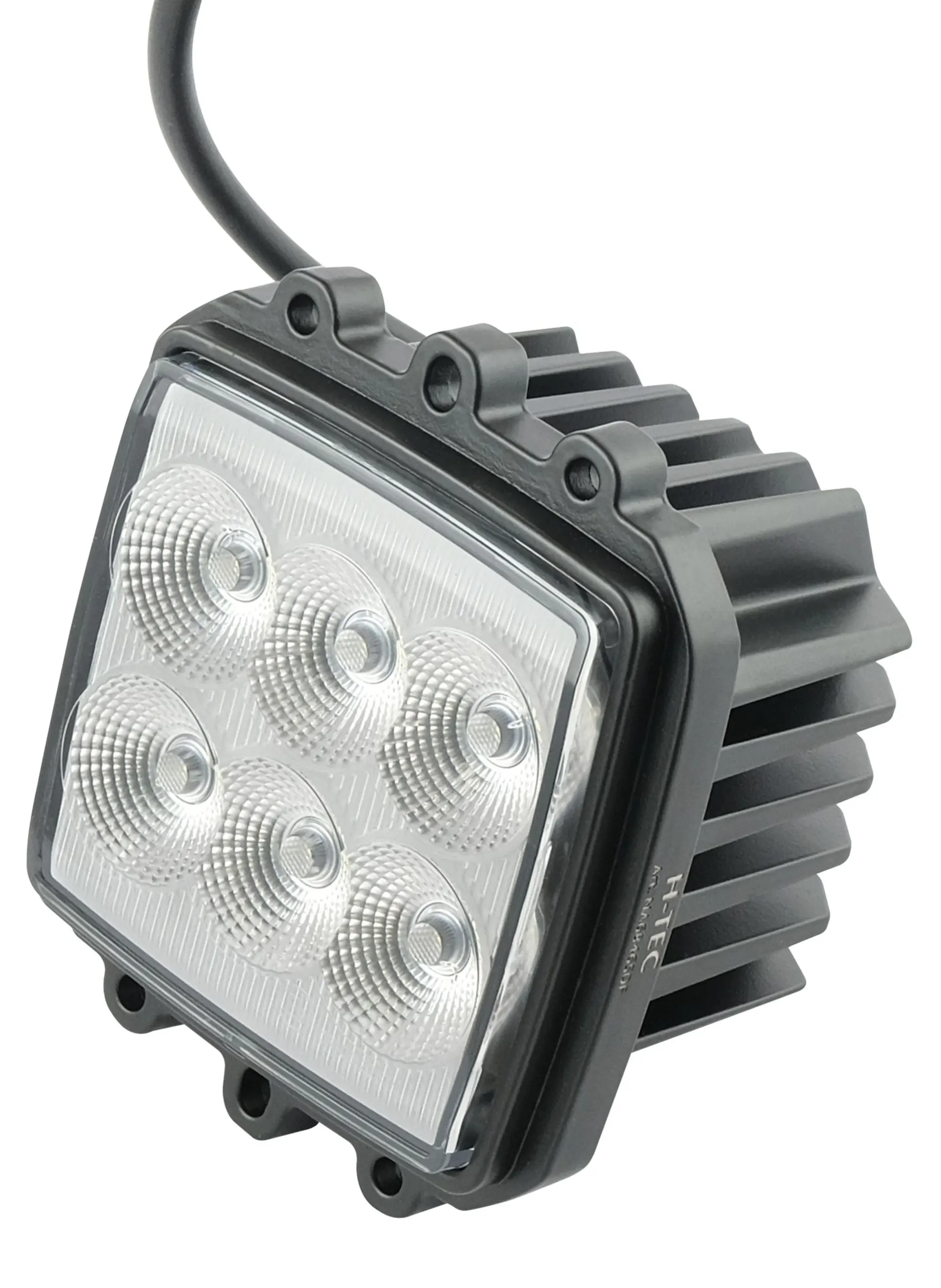 LED Arbeitsscheinwerfer Einbau SDF 12 V 100 x 117 mm, Plug & play für Haubeneinbau SDF-Fahrzeuge