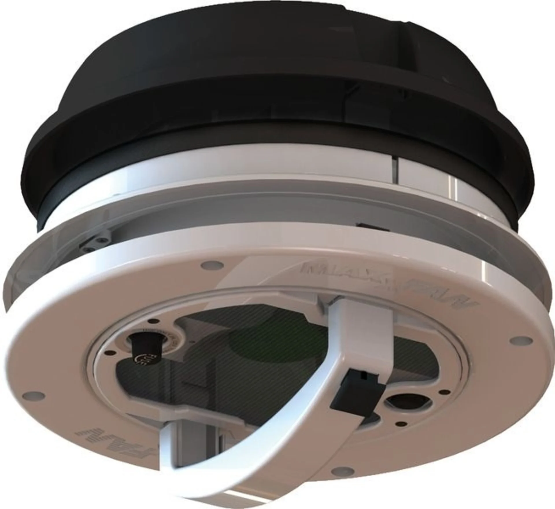 Maxxair MaxxFan Dome Plus 12V Dachlüfter mit LED-Beleuchtung - Schwarz