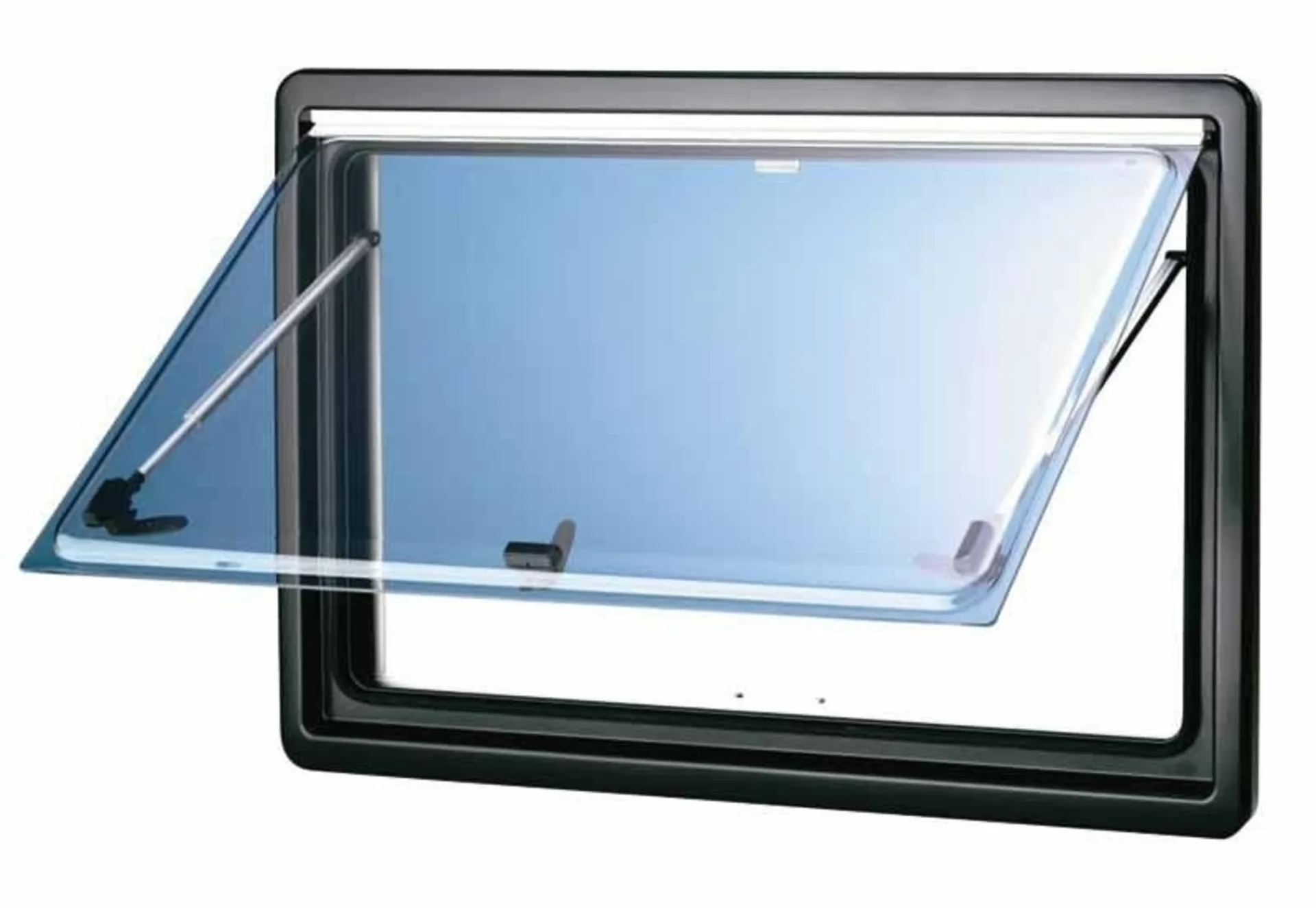 Battant de fenêtre de remplacement pour S4, 1268 x 534 mm avec fonction de projection et vitre assortie
