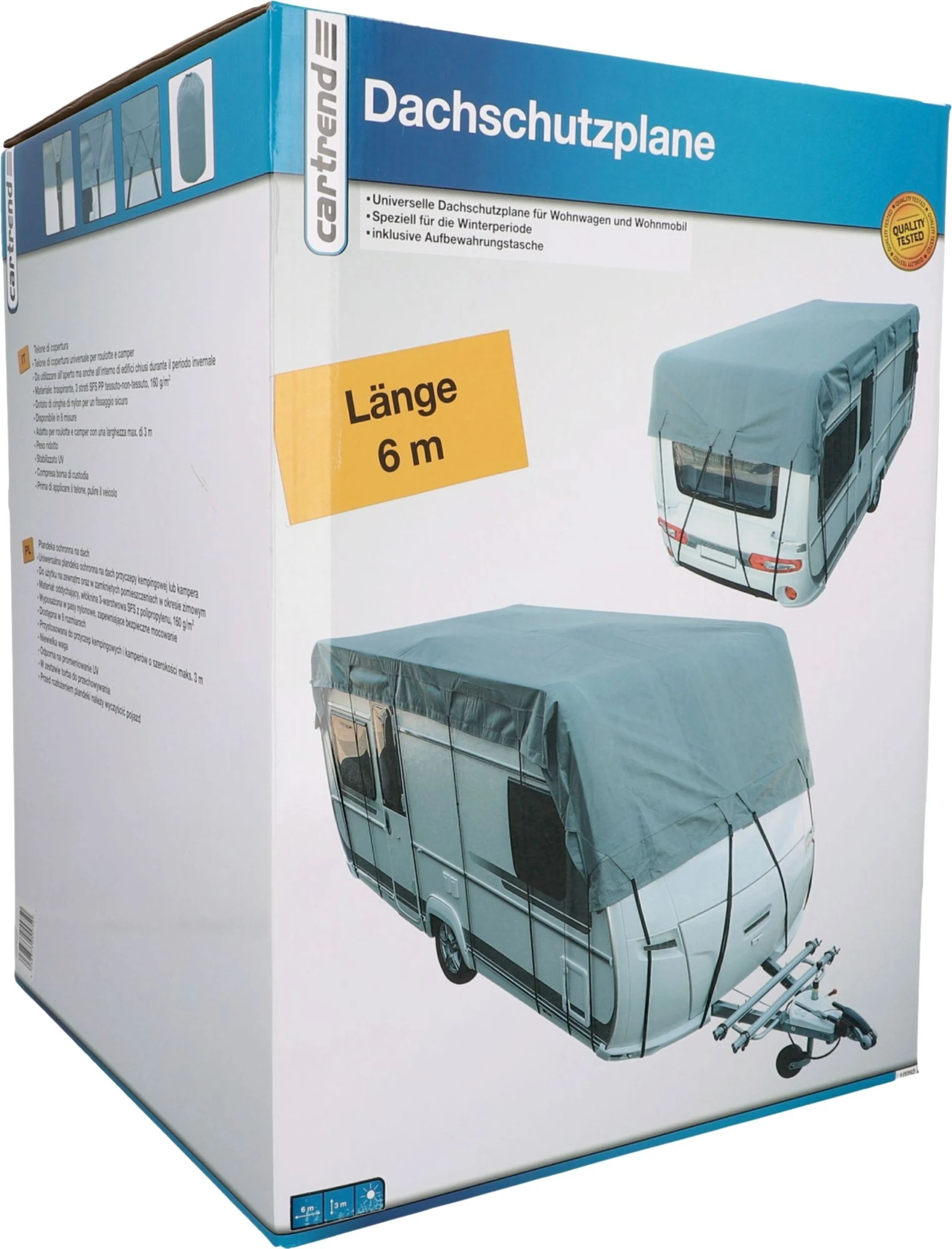 Bâche de protection de toit Cartrend Caravan 6 x 3 m