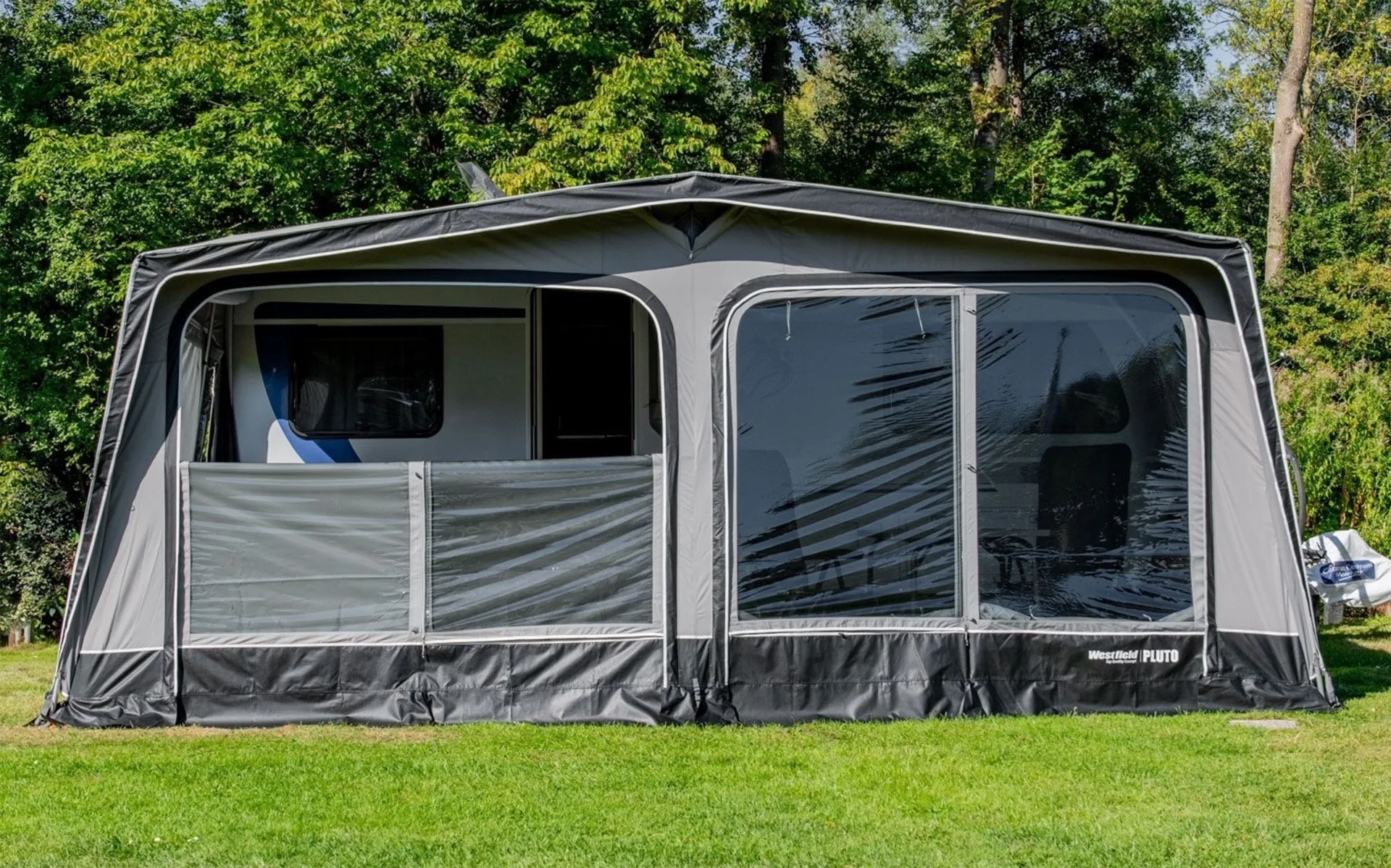 Westfield Pluto 10 XL aufblasbares Reisevorzelt 595 x 300 cm