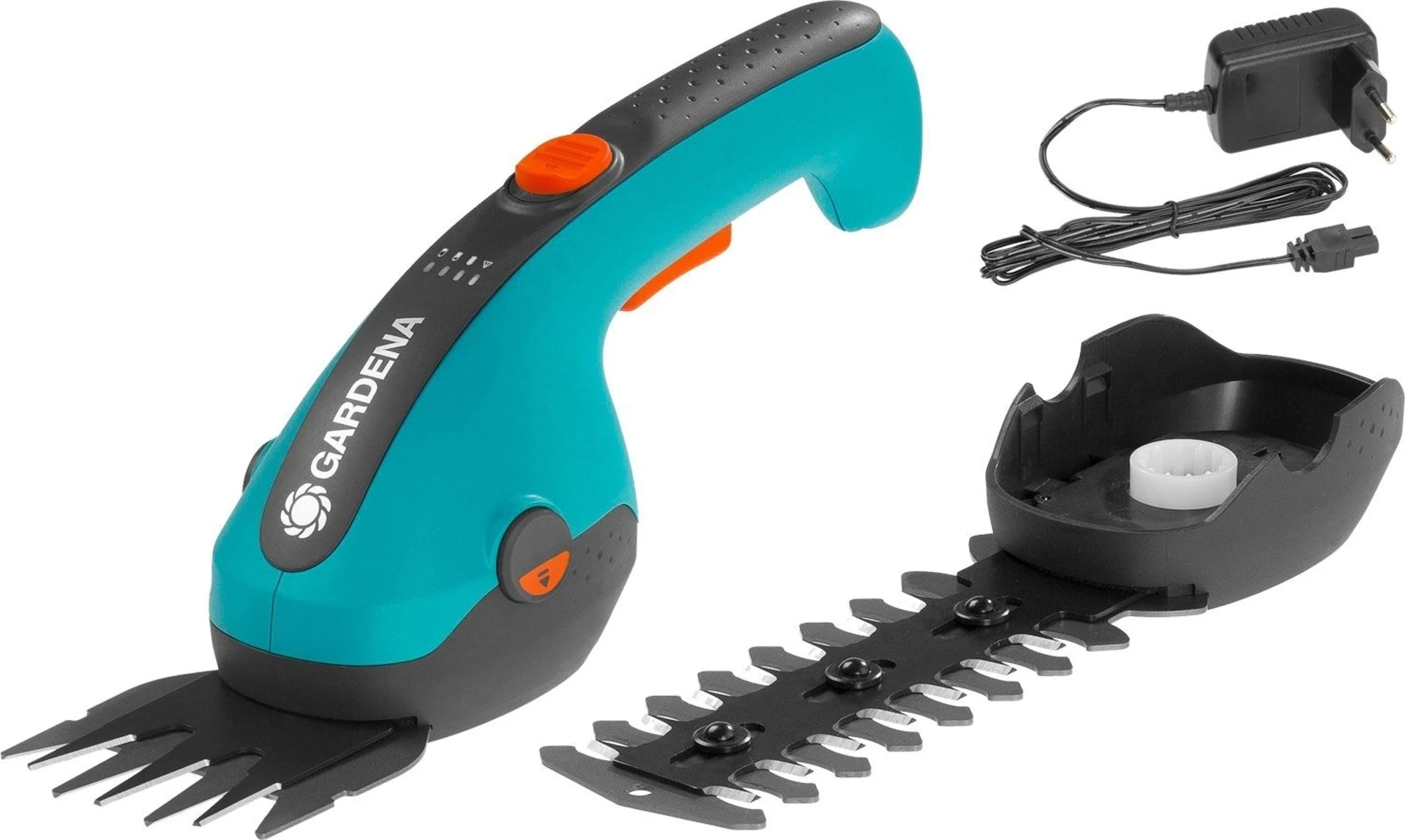 Gardena Set Akku-Gras- und Strauchschere ClassicCut Li inkl. Akku und Ladegerät