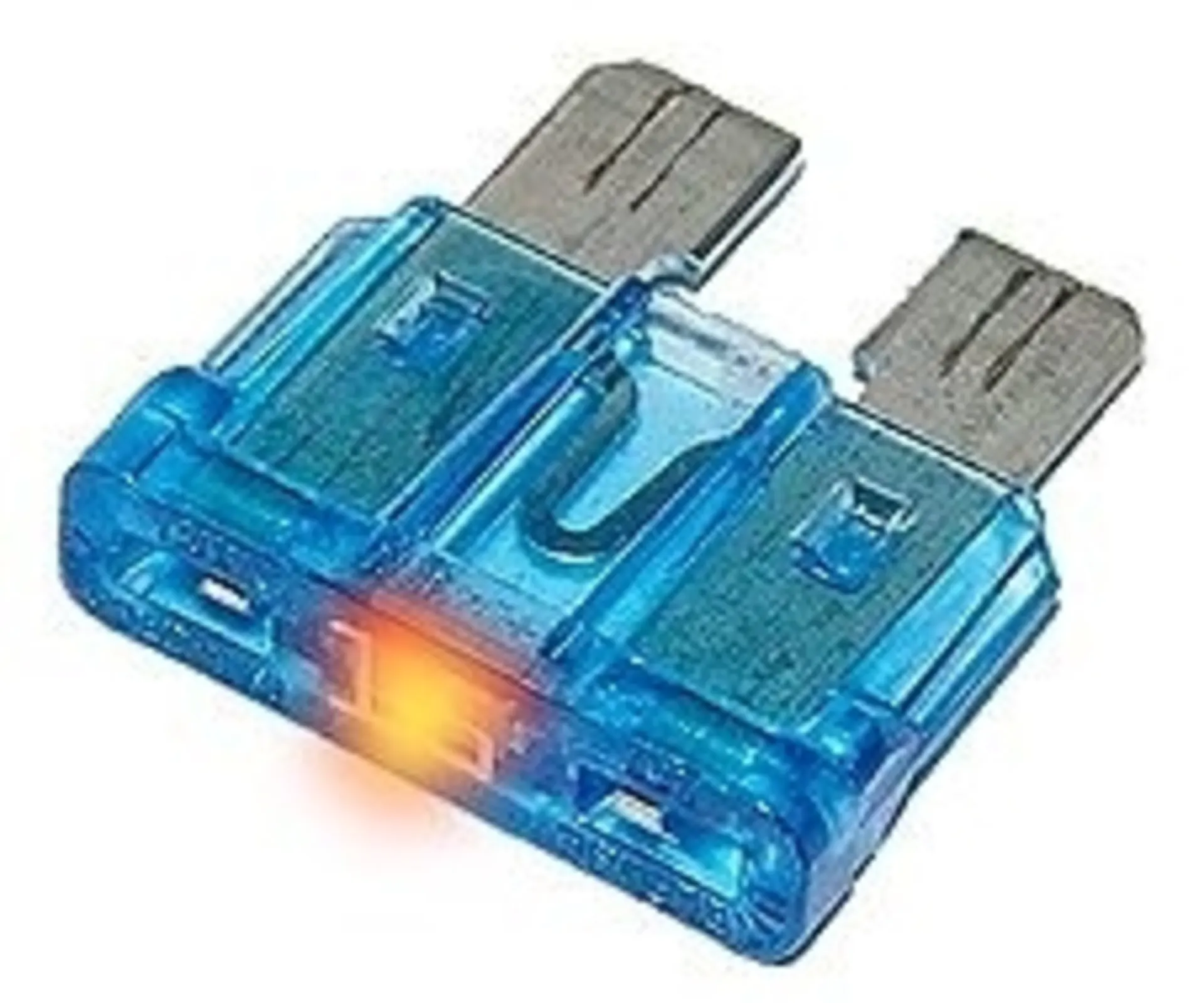 Sicherung Type ATO mit LED 15 A mit LED-Ausfallanzeige, max. 32 V Sicherung Type ATO mit LED 15 A mit LED-Ausfallanzeige, max. 32 V