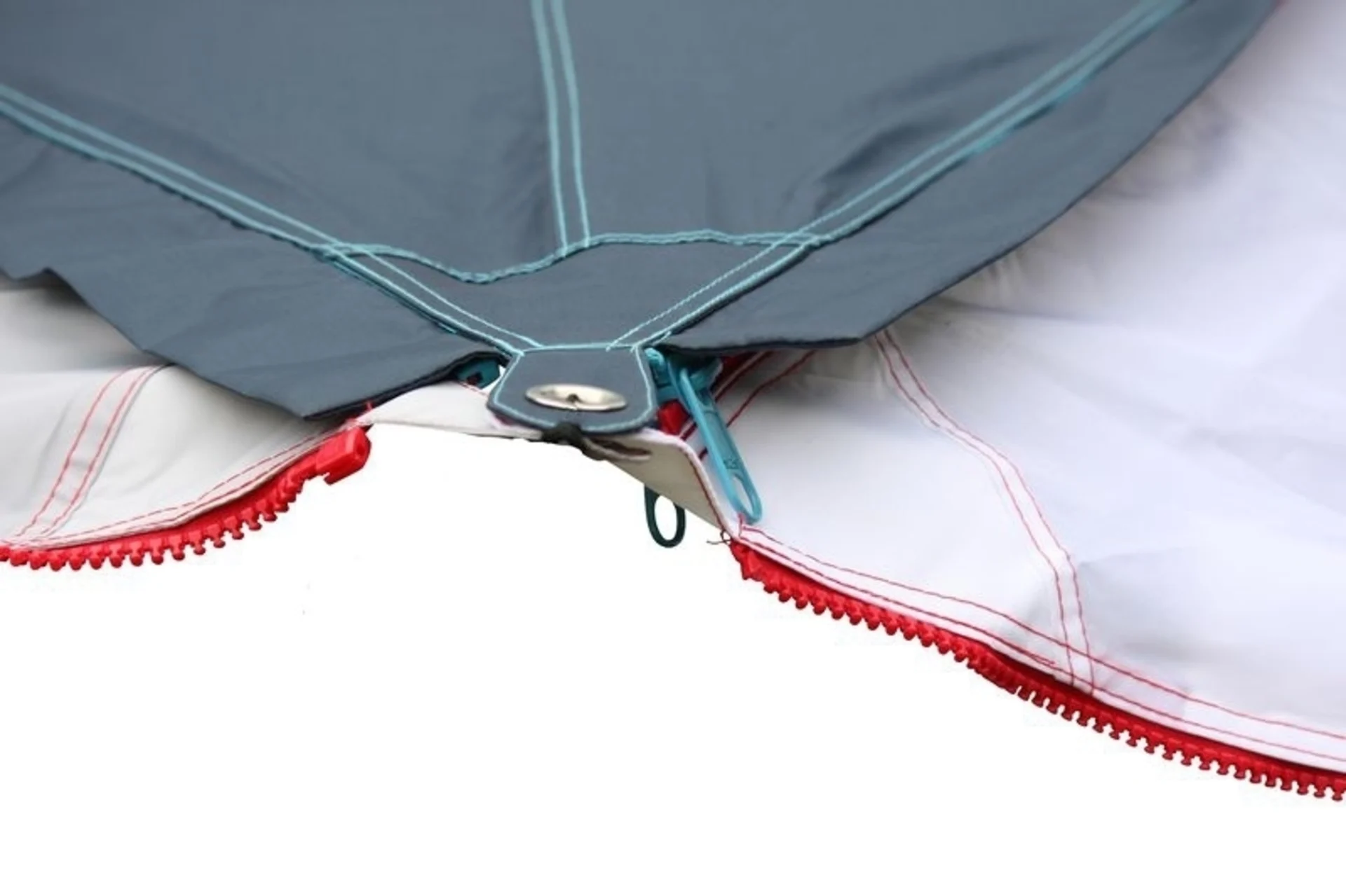 Bent Sonnensegel Zip-Protect Canvas Single dunkelblau/RV hellblau