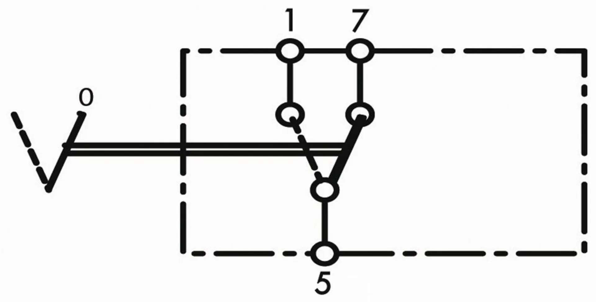 Bouton poussoir 1-2 avec capuchon