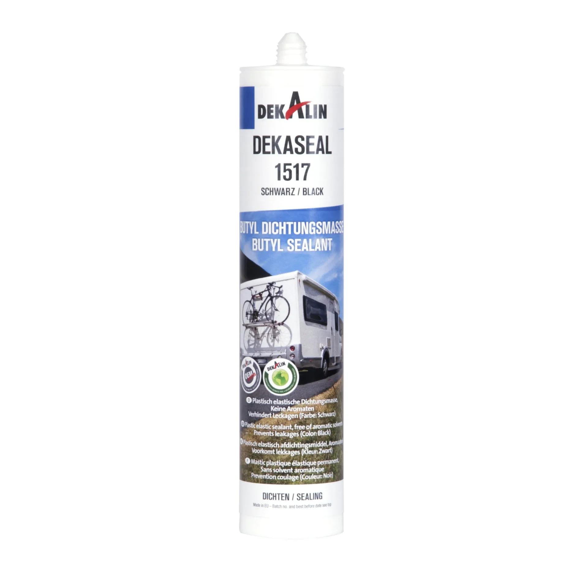 Dekalin Dekaseal 1512 Butyl Dichtungsmasse 310 ml schwarz