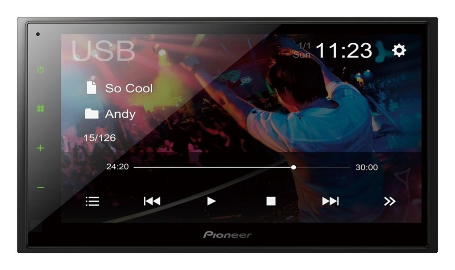 Pioneer 6,8- Mediacenter mit DAB und Weblink 2.0