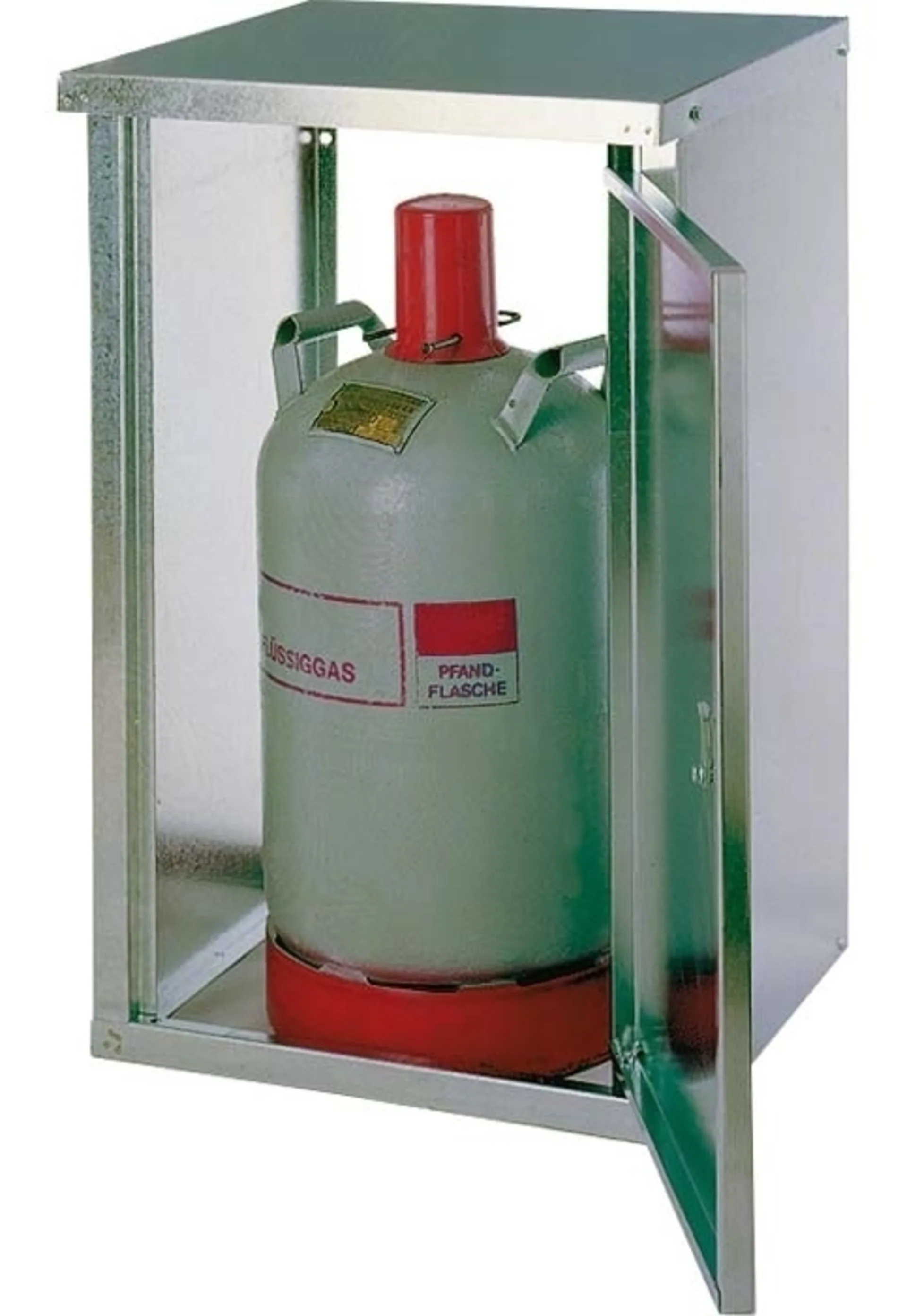 Gok Armoire à bouteilles pour 1 bouteille de gaz de 11 kg Gok Armoire à bouteilles pour 1 bouteille de gaz de 11 kg