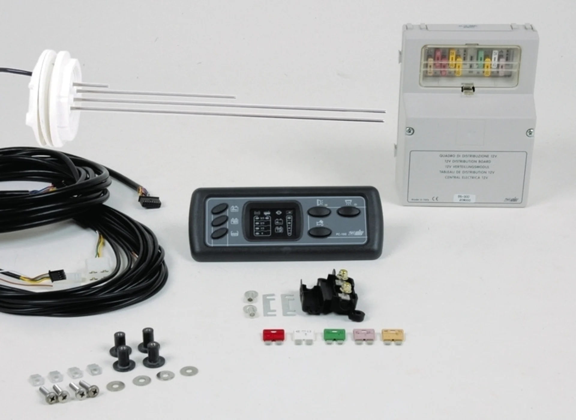 Système d'affichage et de commutation PC100 pour alimentation électrique 12V Système d'affichage et de commutation PC100 pour alimentation électrique 12V