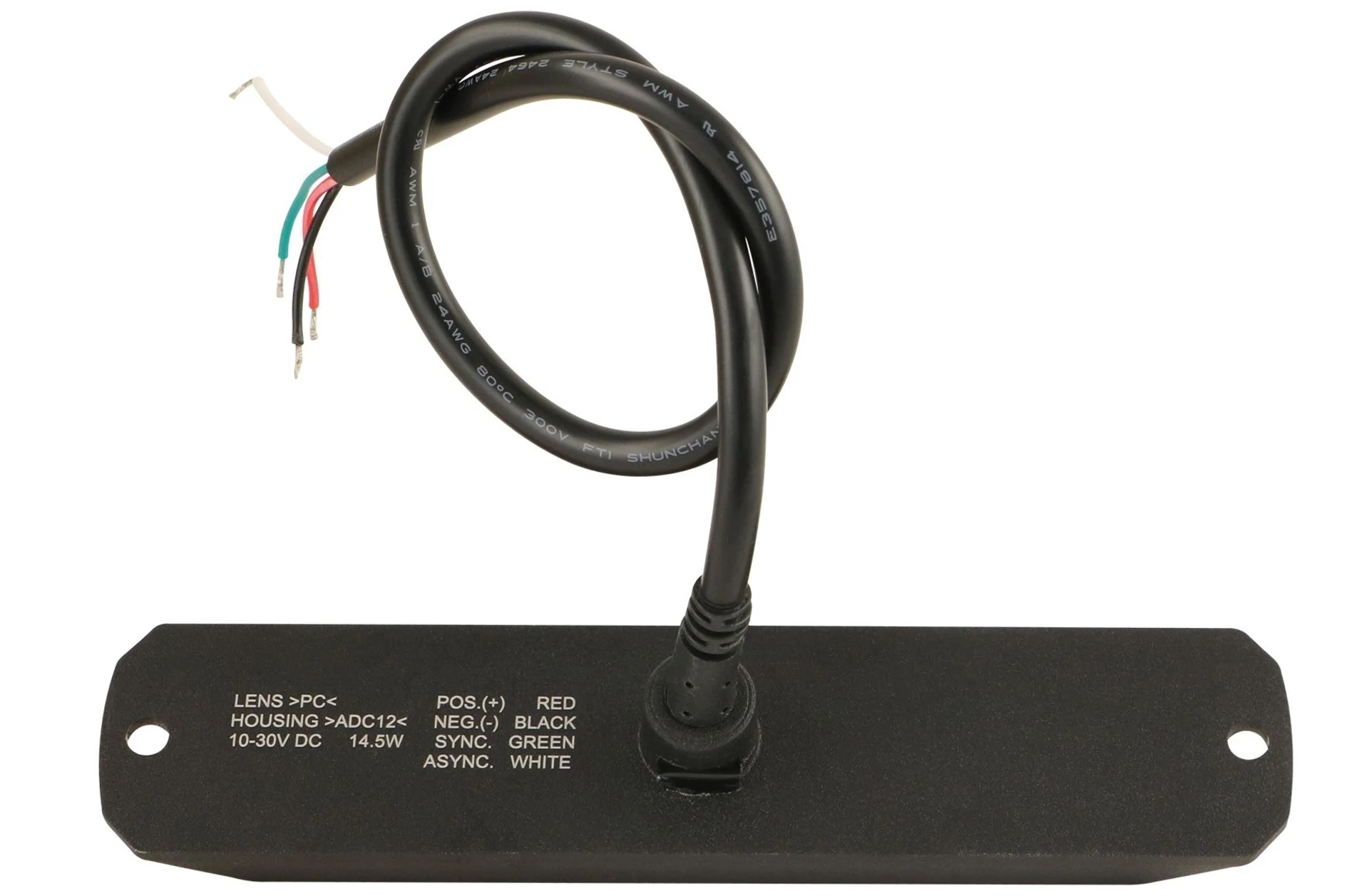 LED-Blitzleuchte gelb, 12/24 V