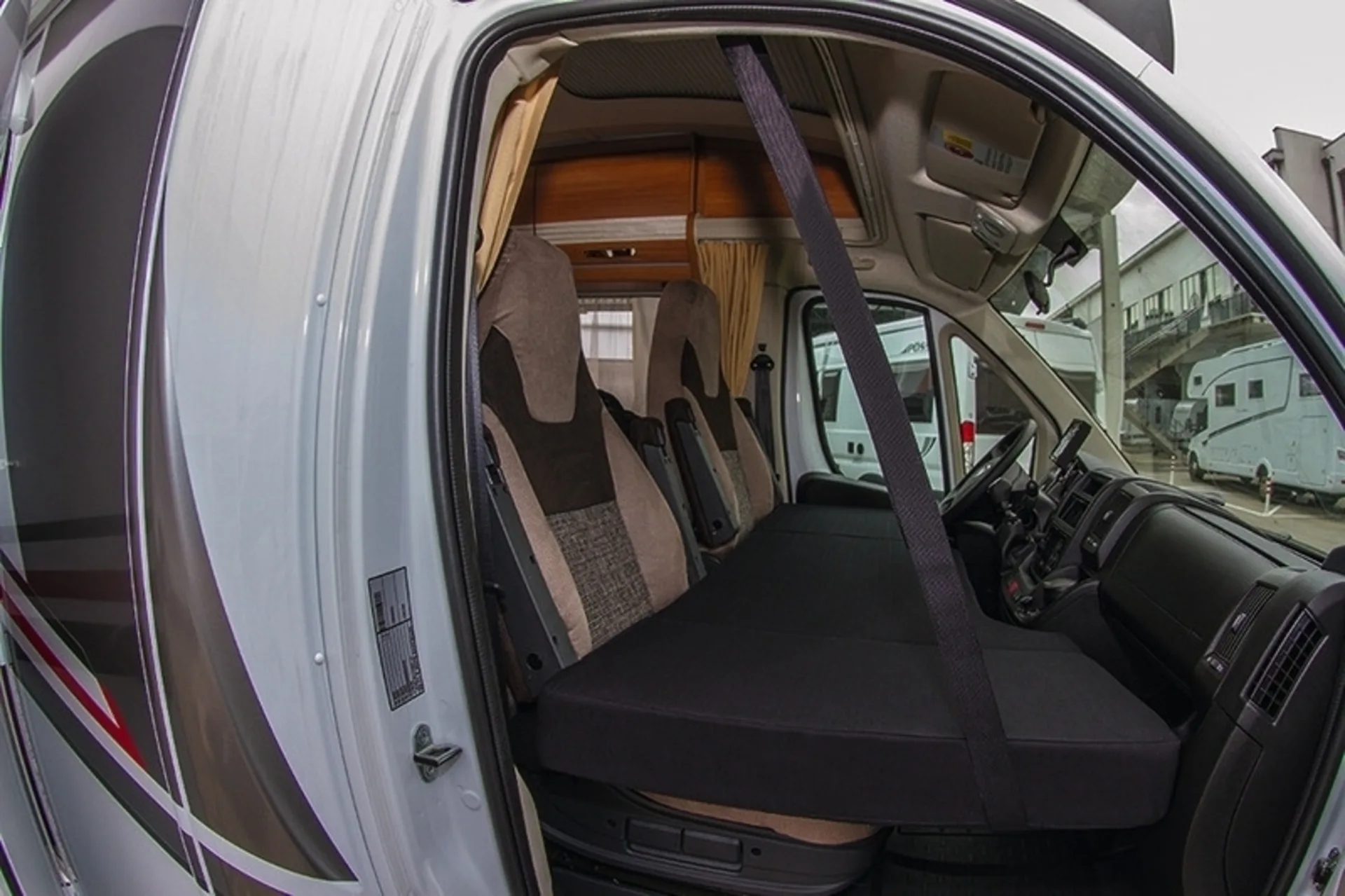 Campsleep Matratze für Fahrerkabine Rechtslenker Standard 160 cm